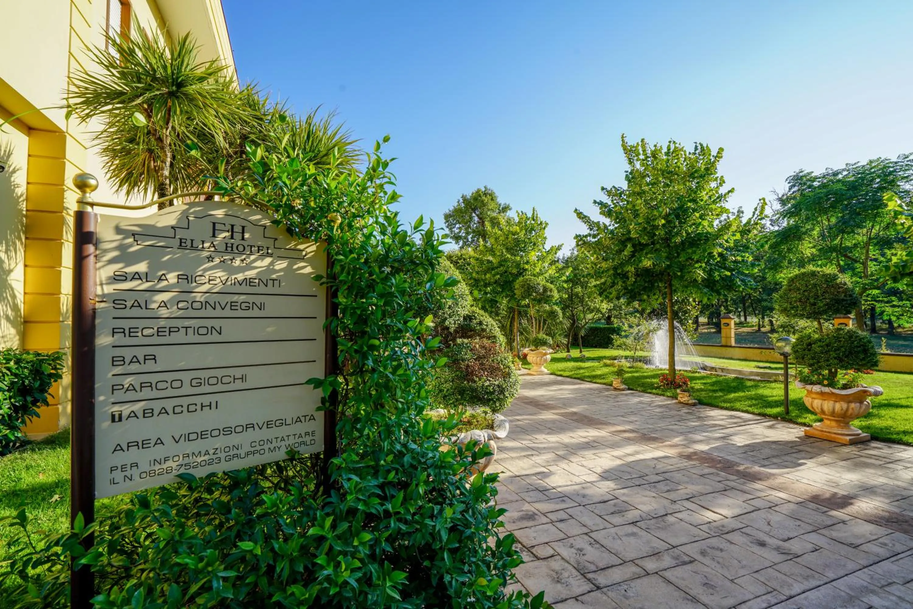 Garden in Elia Hotel