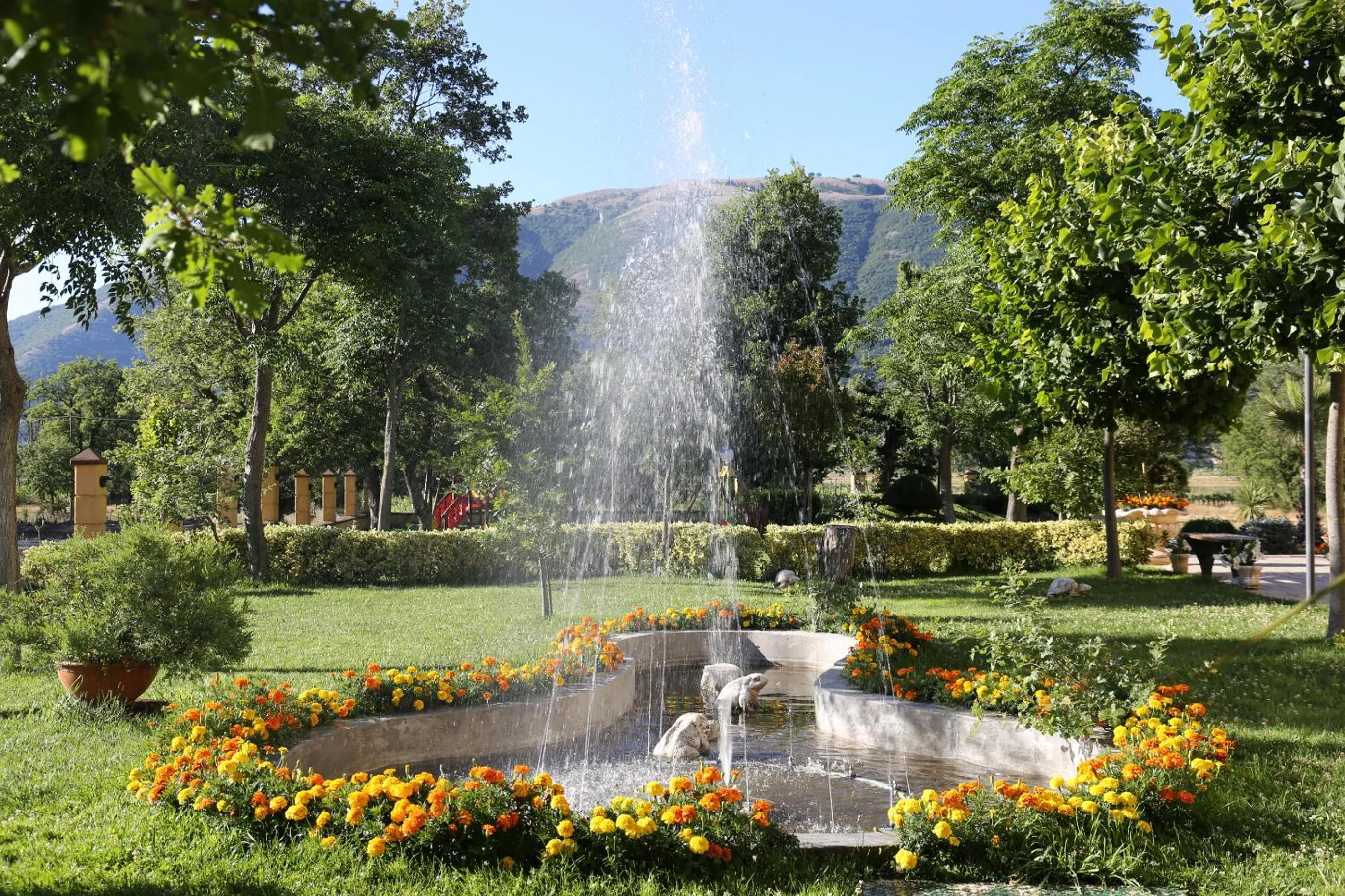 Garden in Elia Hotel