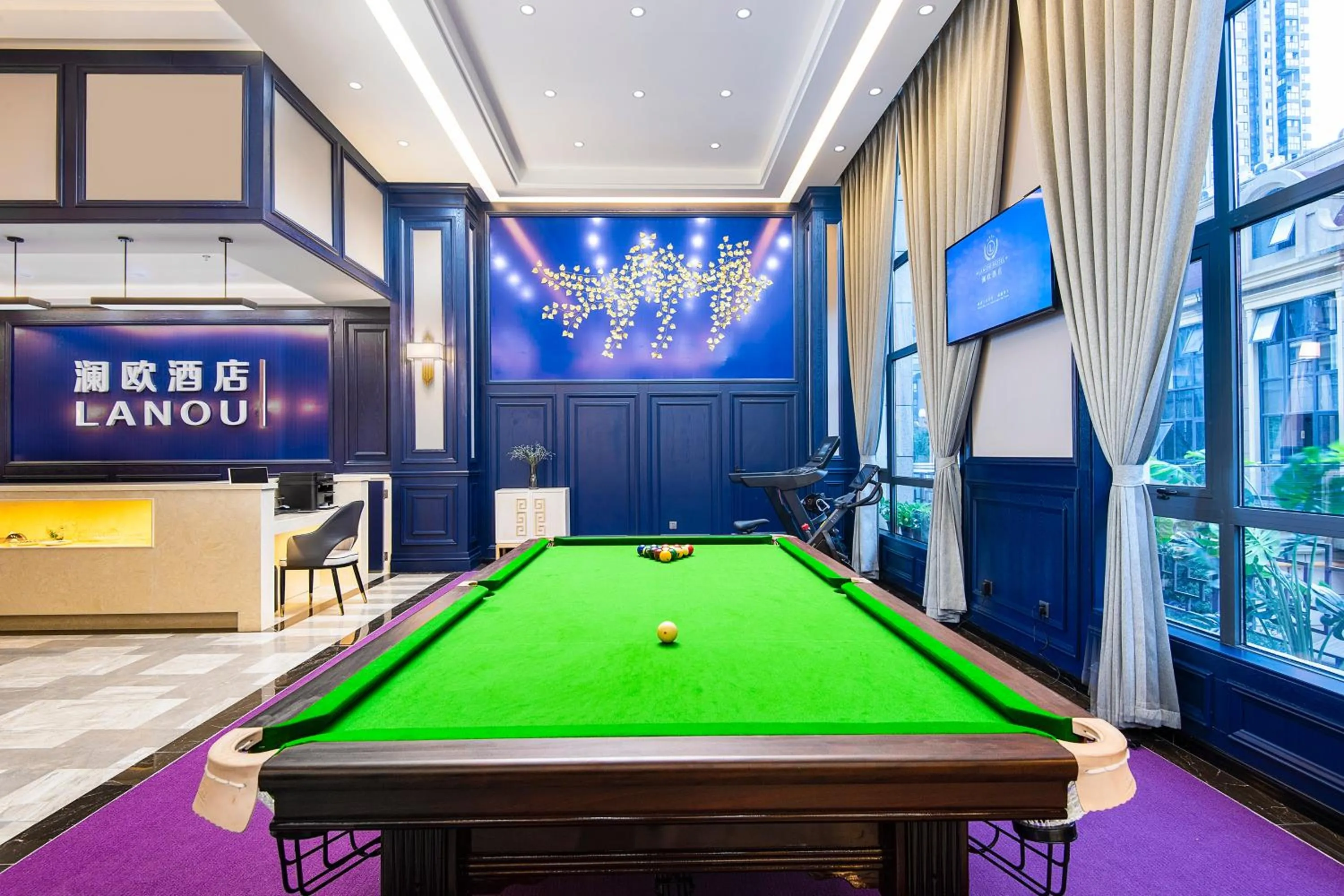 Billiard in LanOu hotel