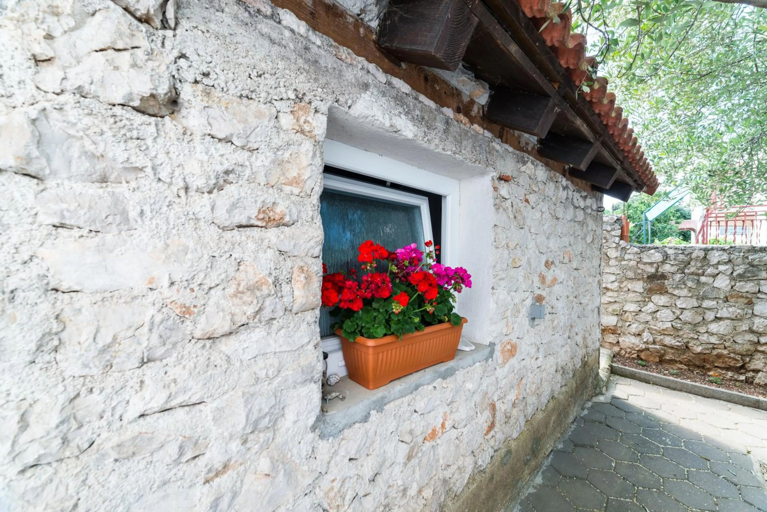 Decorative detail in Apartments Brekalo