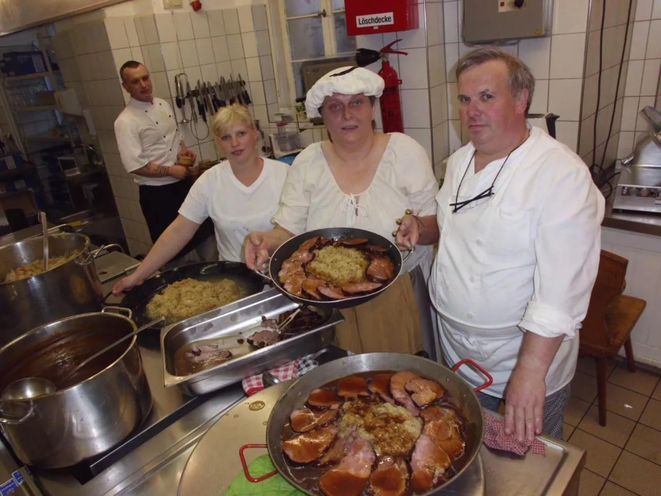 Food close-up in Burg Hohnstein