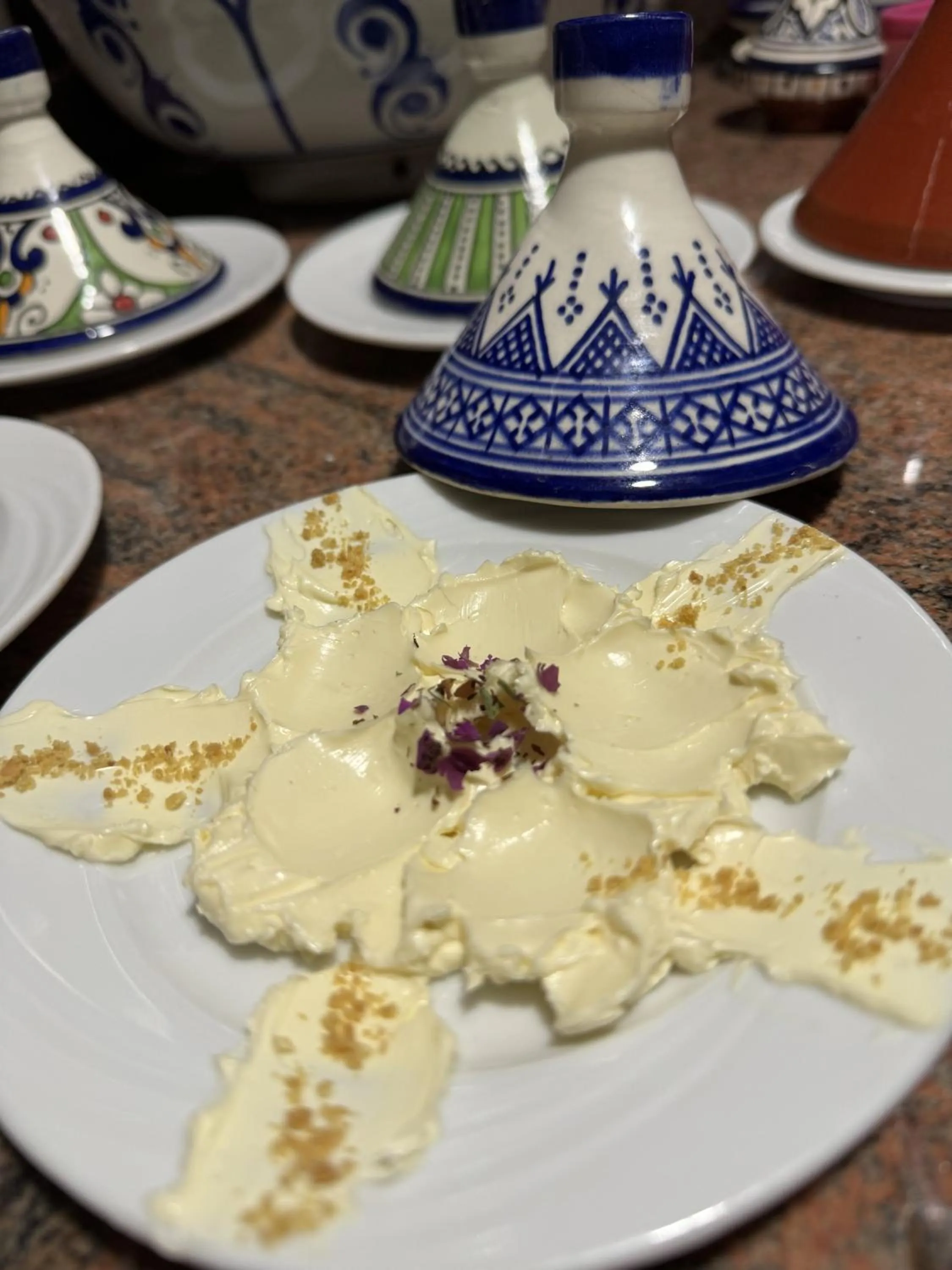 Food and drinks in Riad Mazar