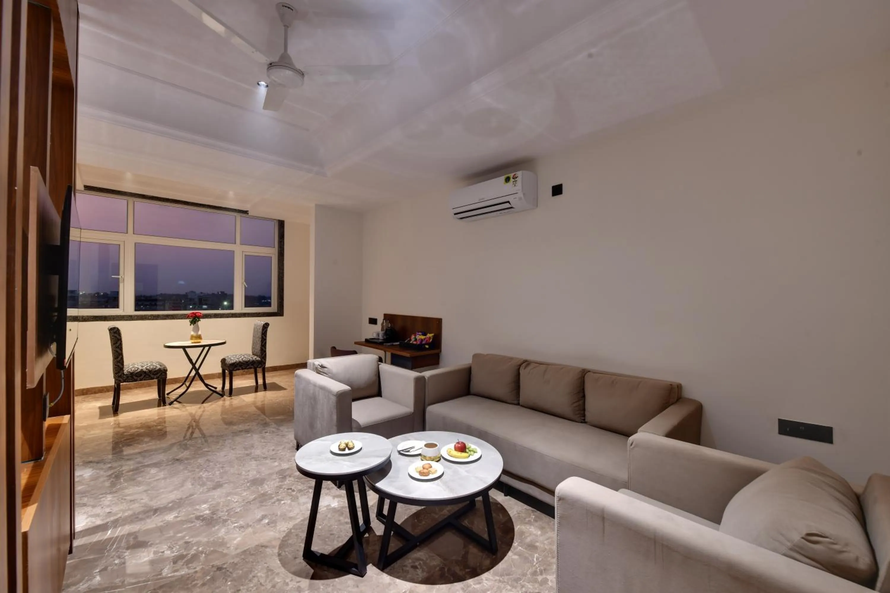 Living room in Click Hotel Shamshabad - Hyderabad Airport