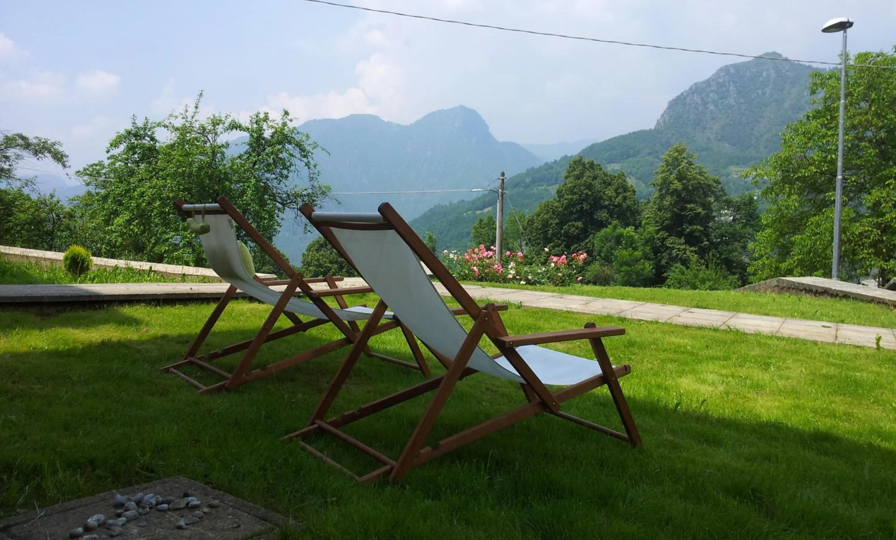 Garden in B&B Casa Arcangeli