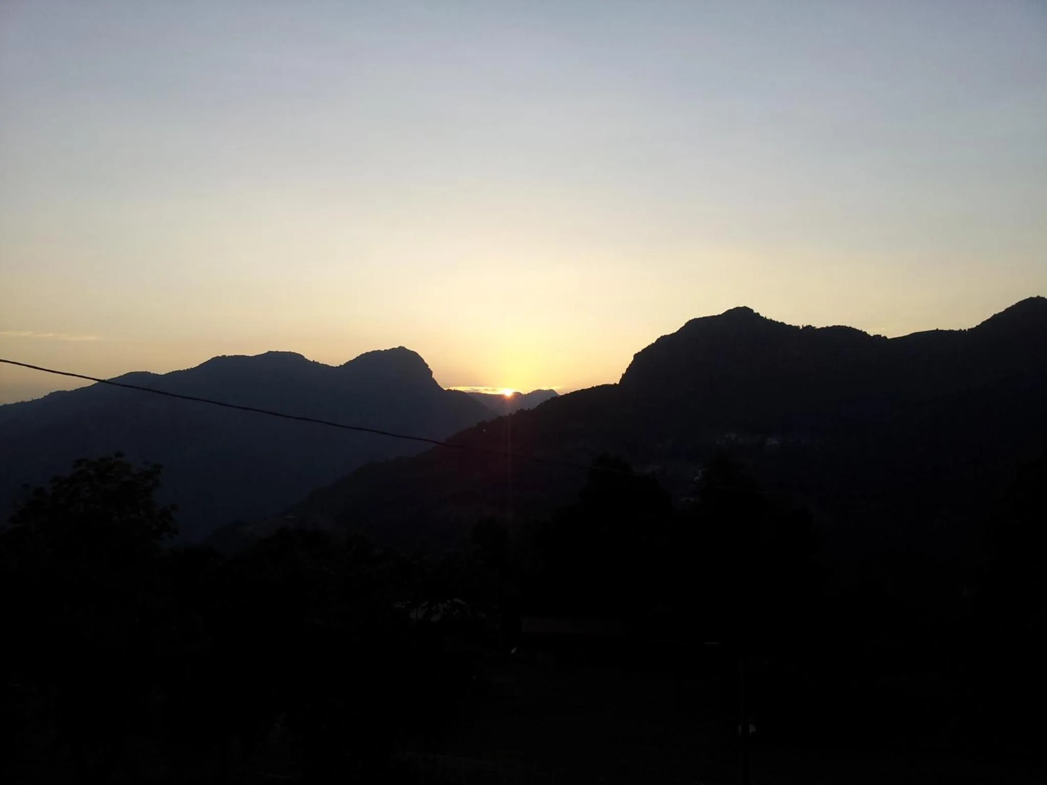 Sunset in B&B Casa Arcangeli