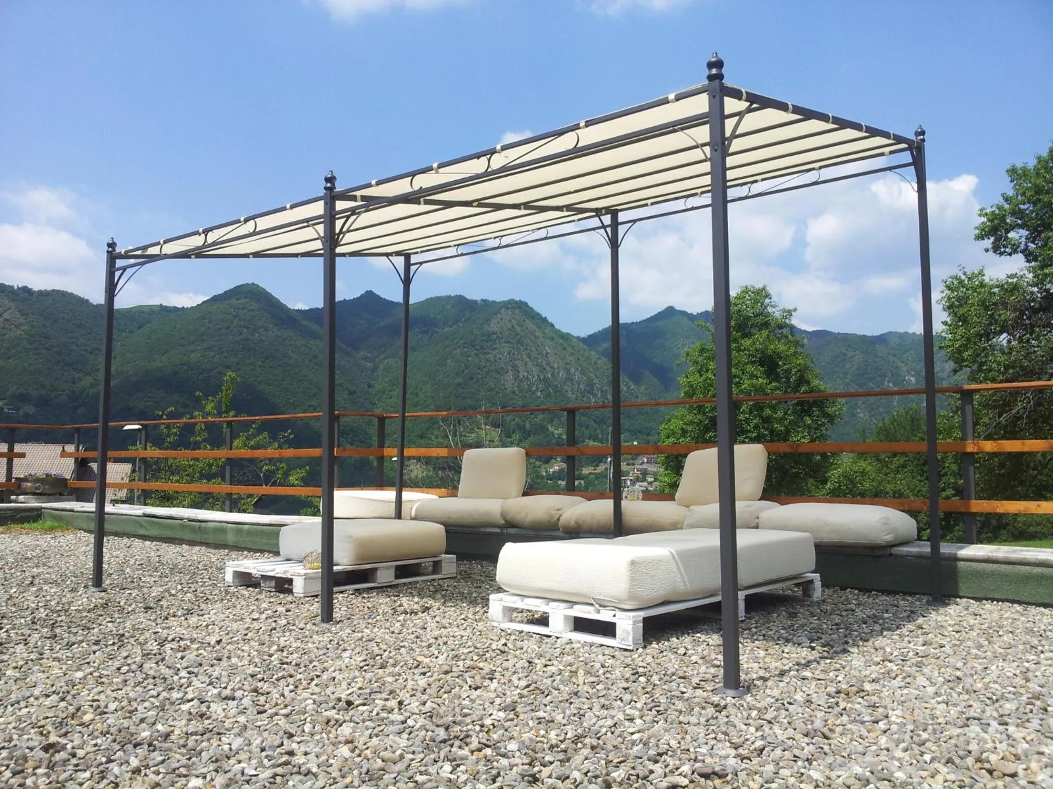 Garden in B&B Casa Arcangeli