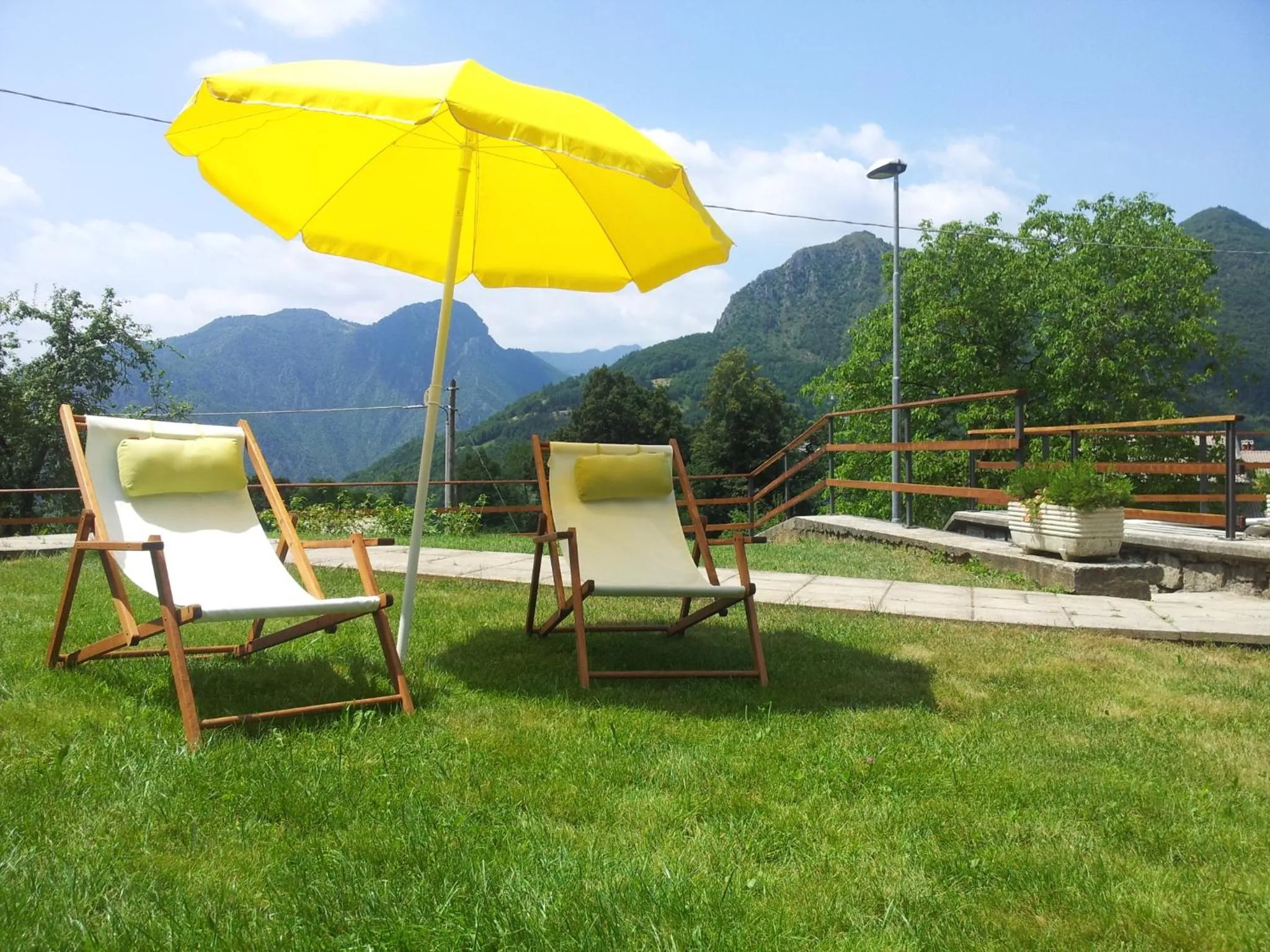 Garden in B&B Casa Arcangeli