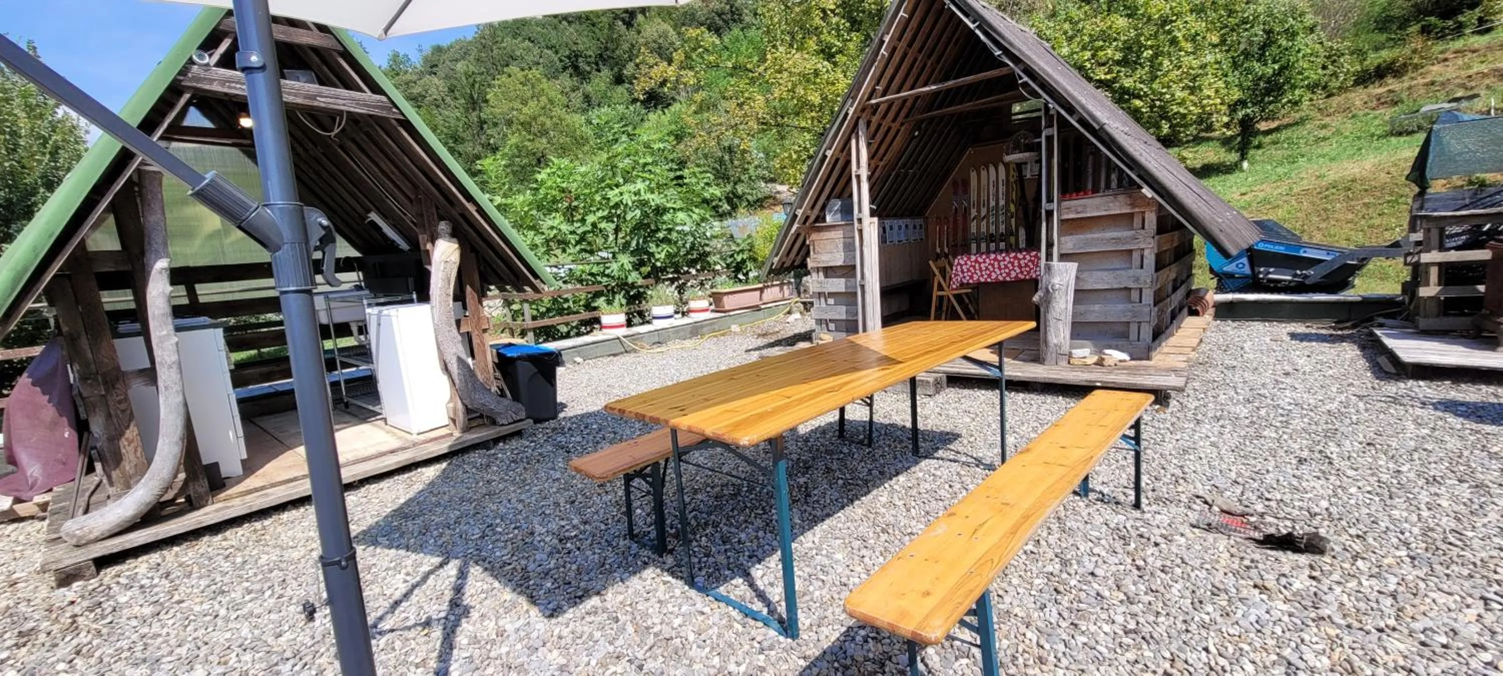 Kitchen or kitchenette in B&B Casa Arcangeli