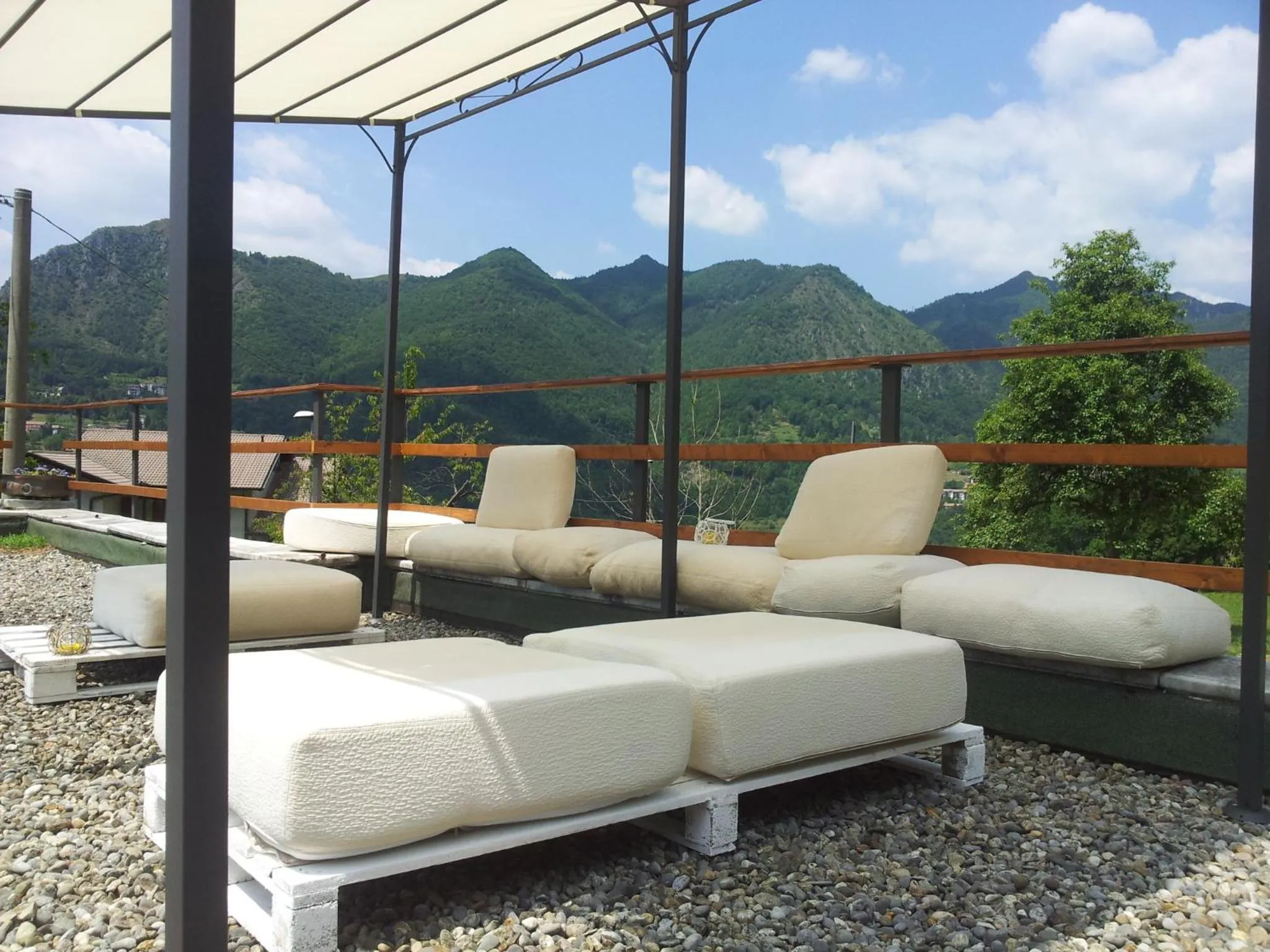 Garden in B&B Casa Arcangeli