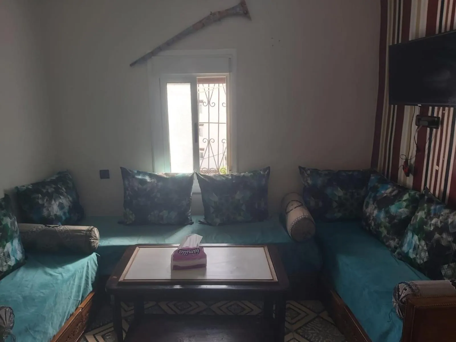 Seating area in Hostel ALINE