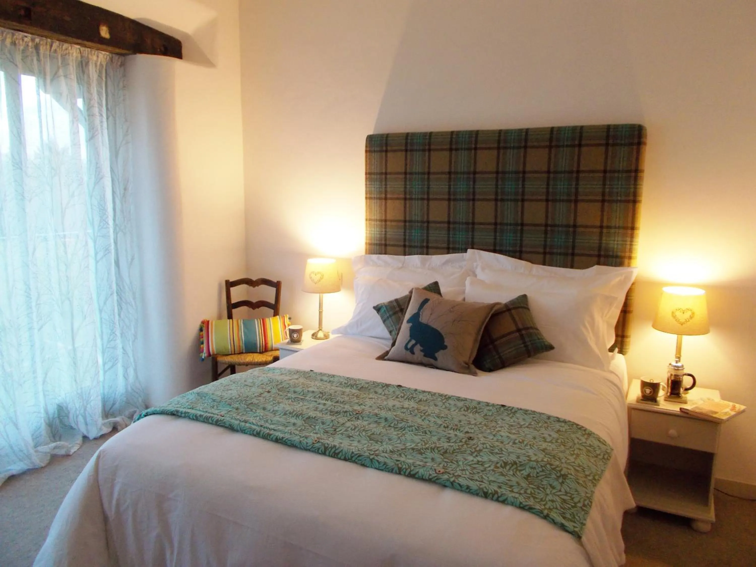 Bed in The Barn At Collacott