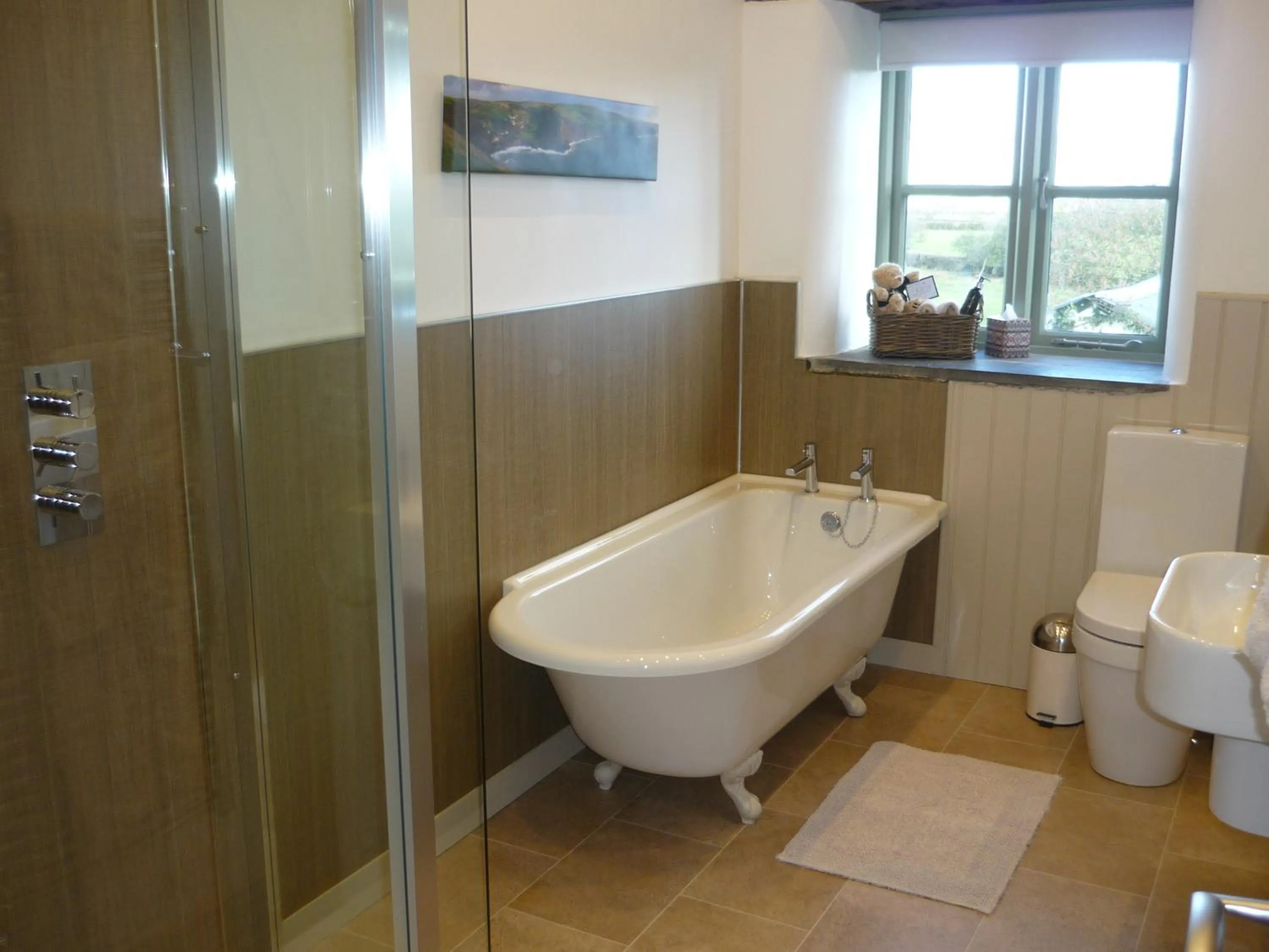 Bathroom in The Barn At Collacott