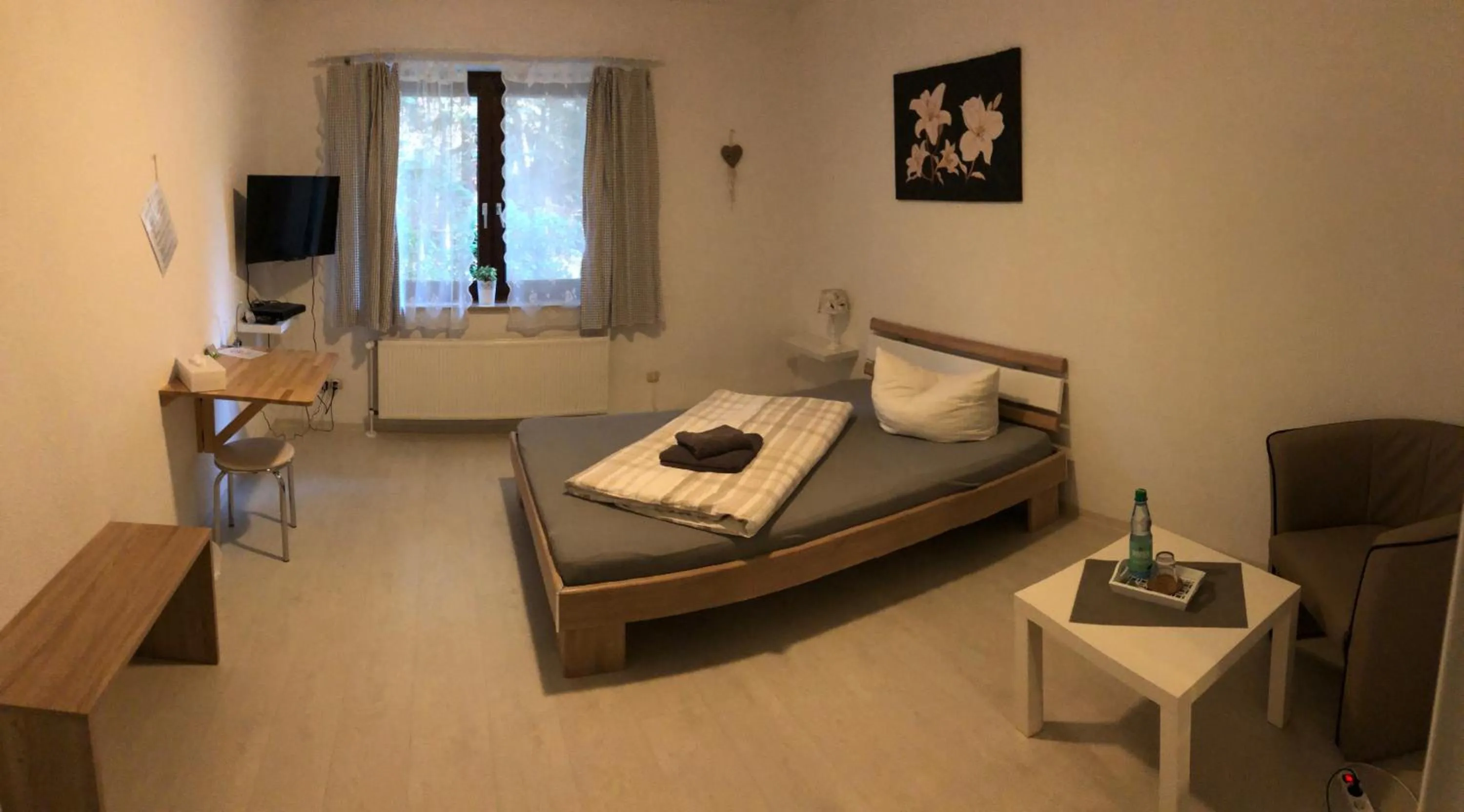 Bed in Hotel am Weißdornbusch