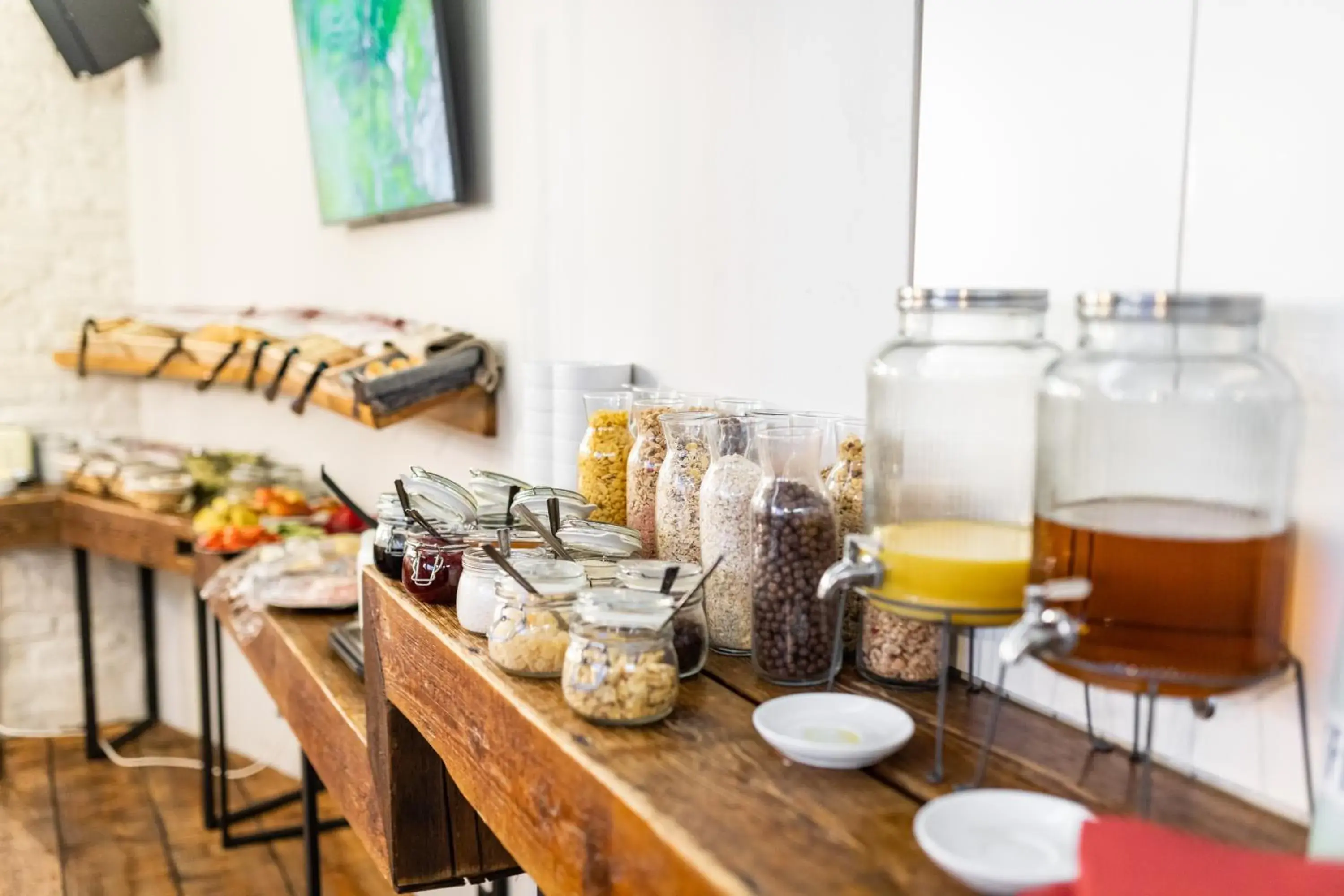 Buffet breakfast in Miss Sophie's New Town & Wellness Buffet breakfast in Miss Sophie's New Town & Wellness