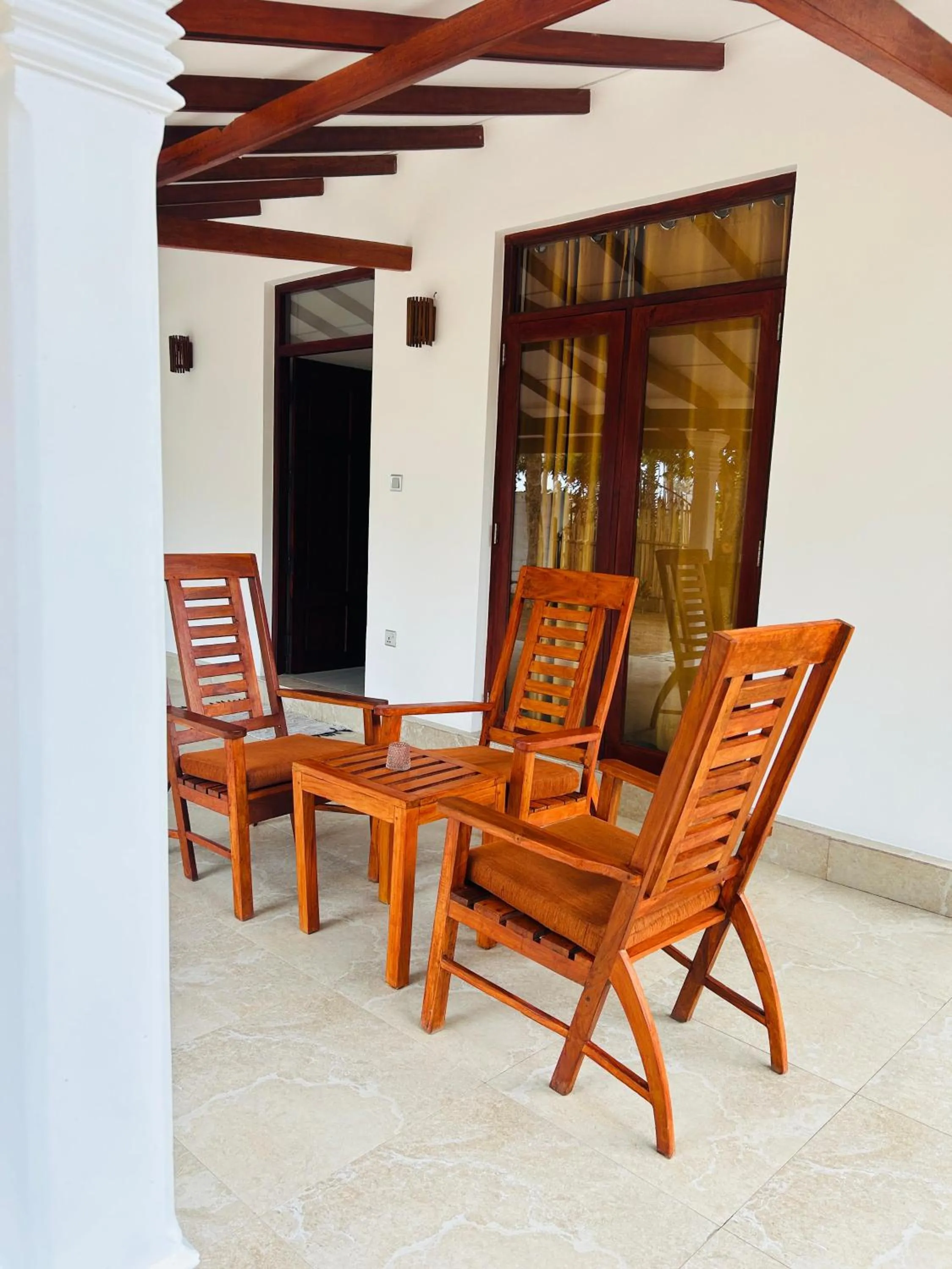 Patio in 108 Palms Beach Resort