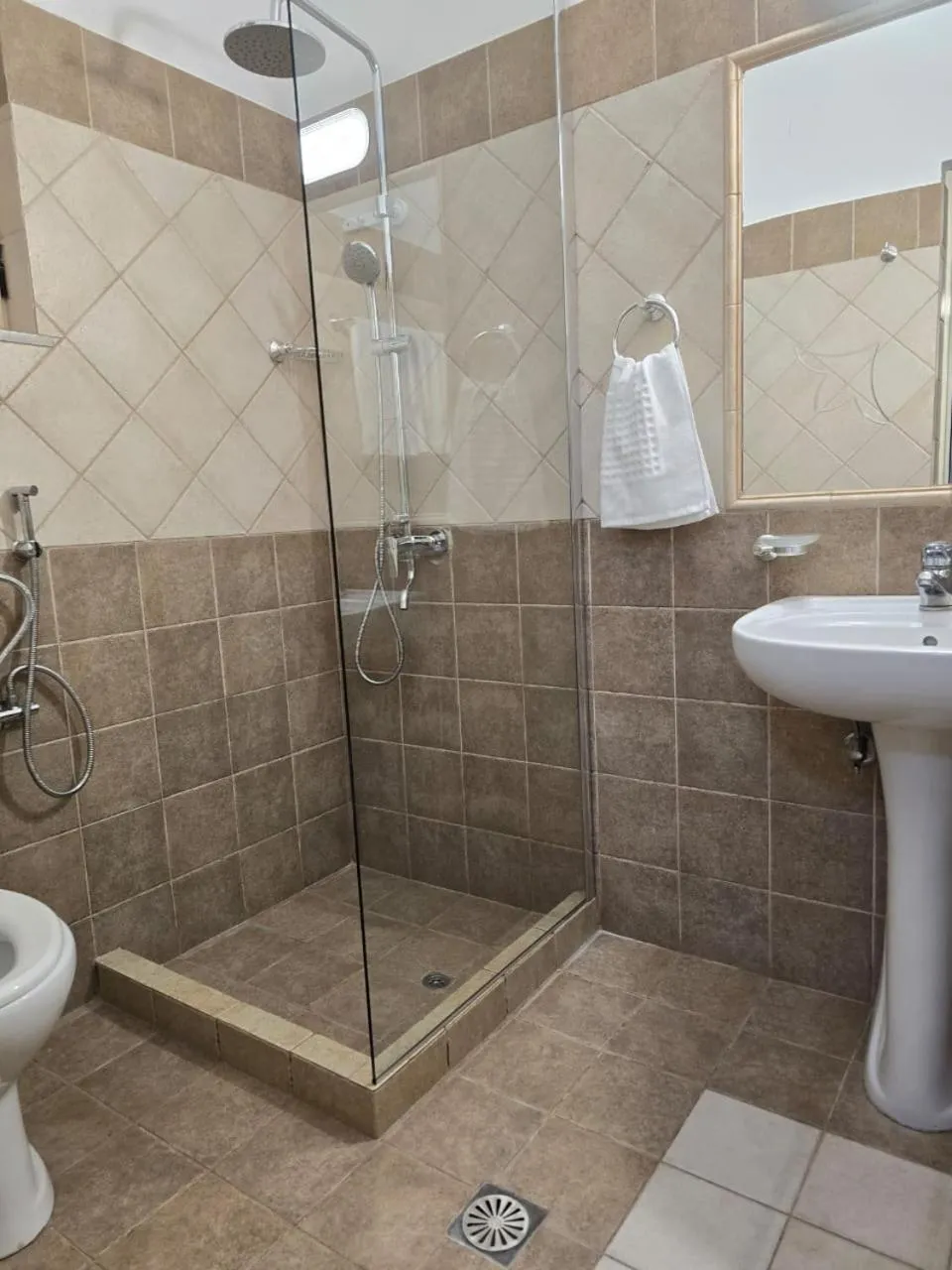 Shower in Olivet Hotel