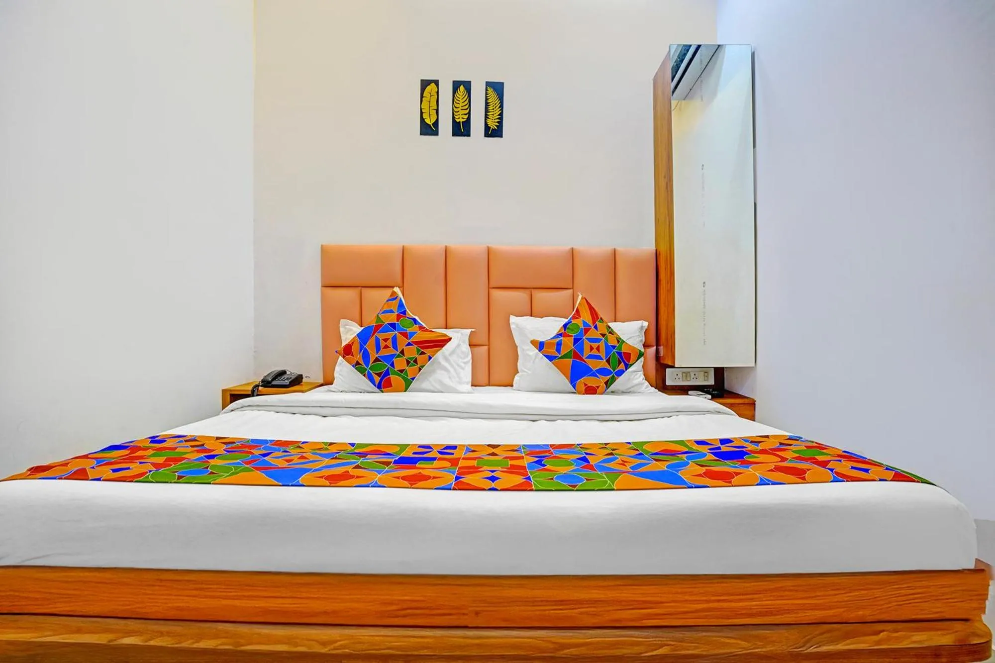 Bed in FabHotel Airport View - Nr Airport