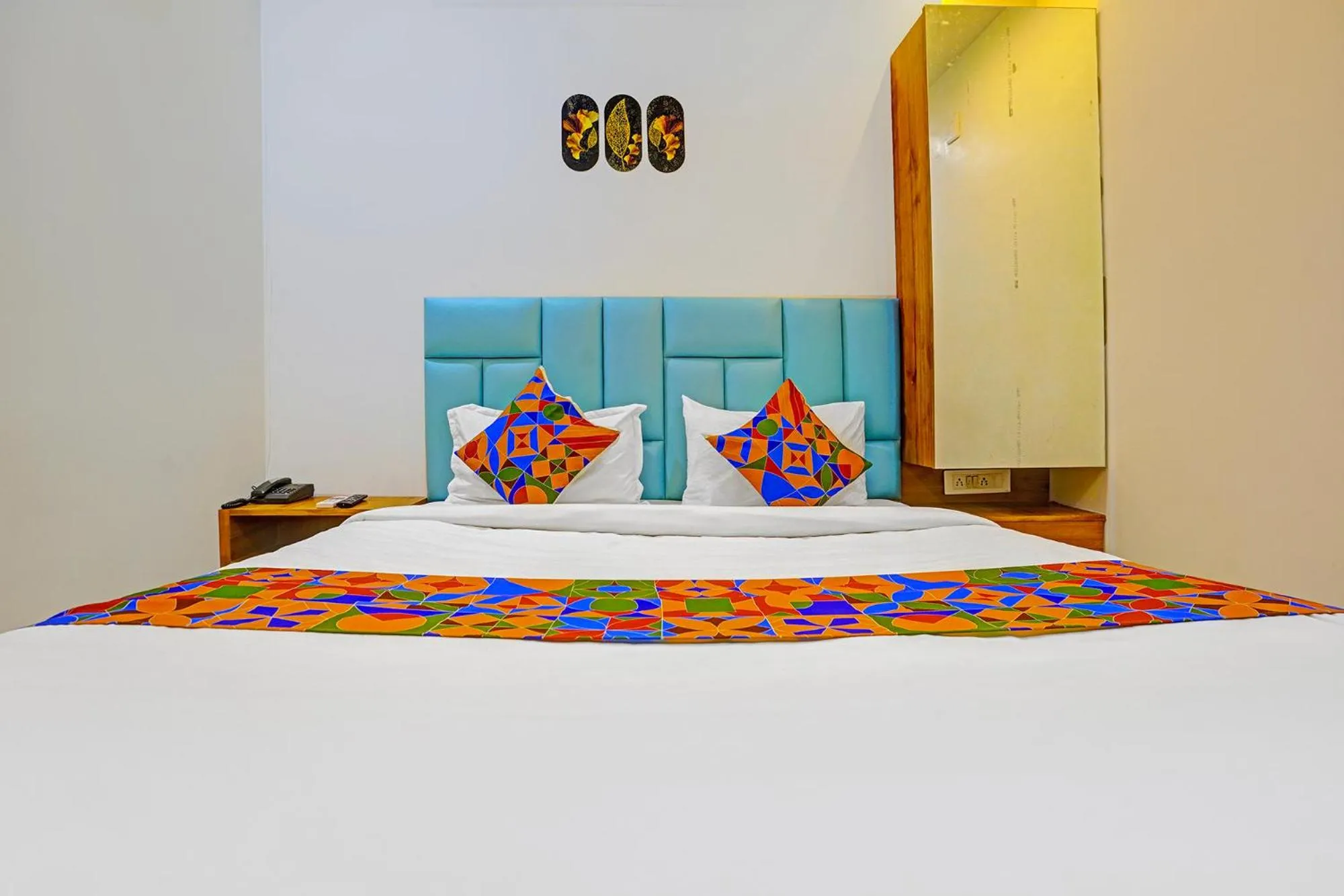 Bed in FabHotel Airport View - Nr Airport