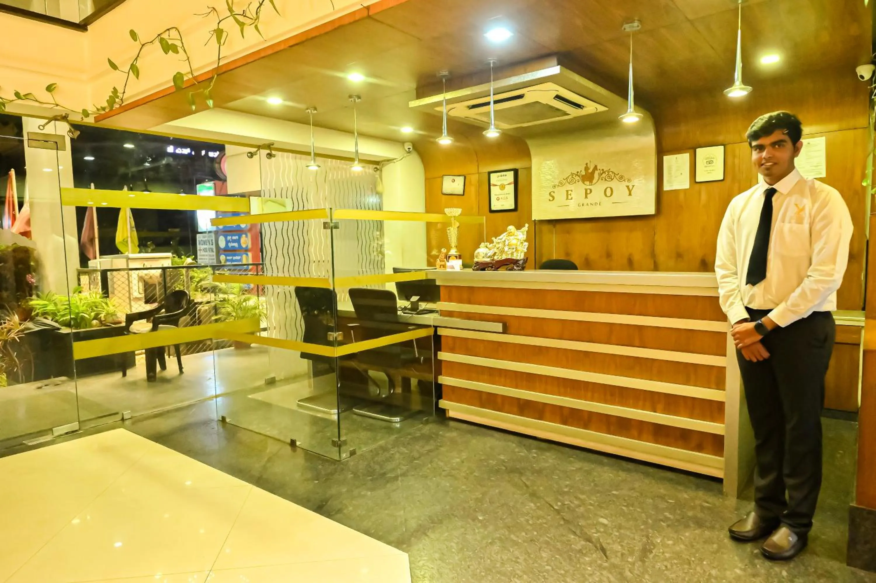 Lobby or reception in Sepoy Grande Mysore