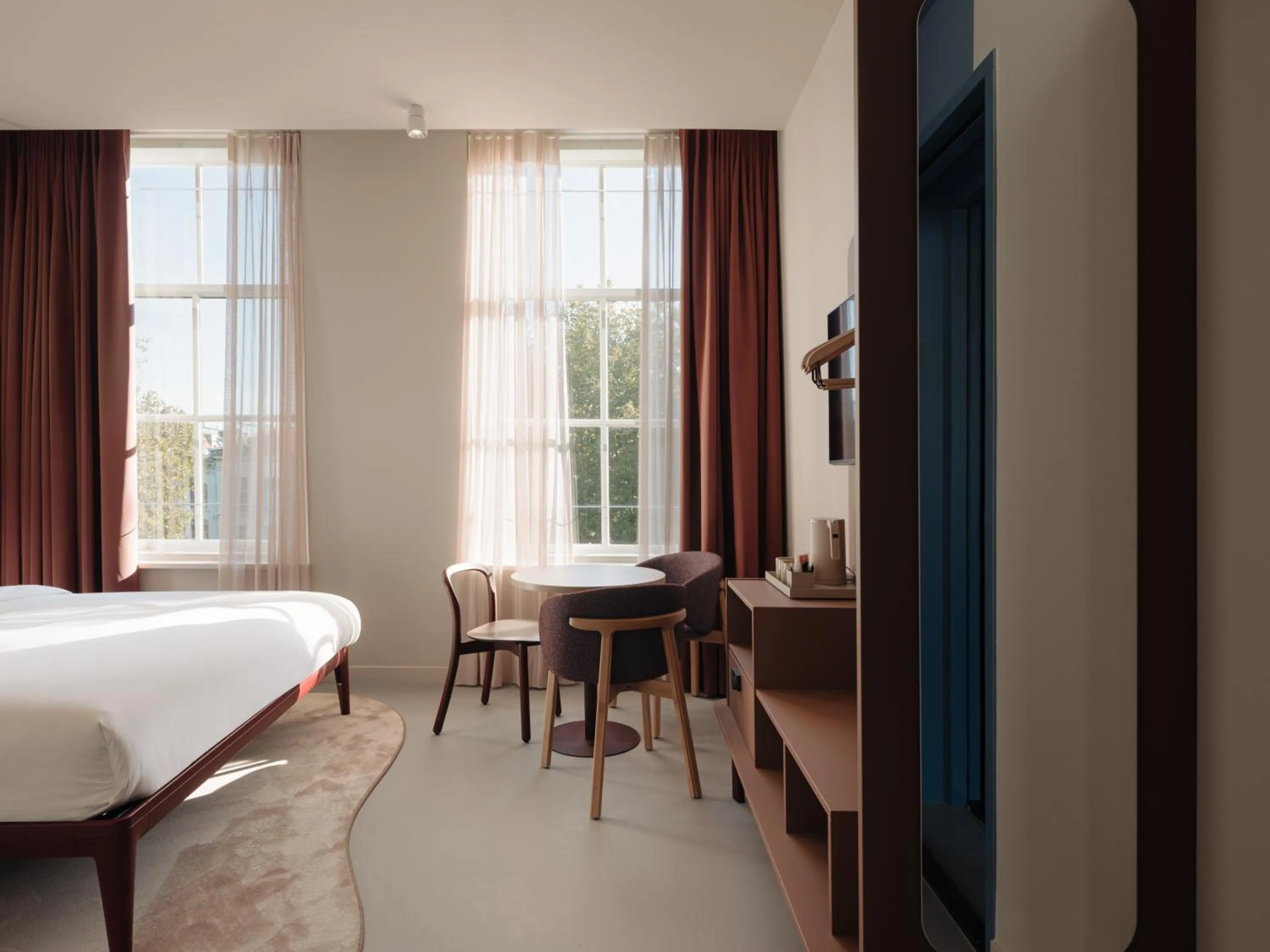 Bed in Conscious Hotel Oudegracht