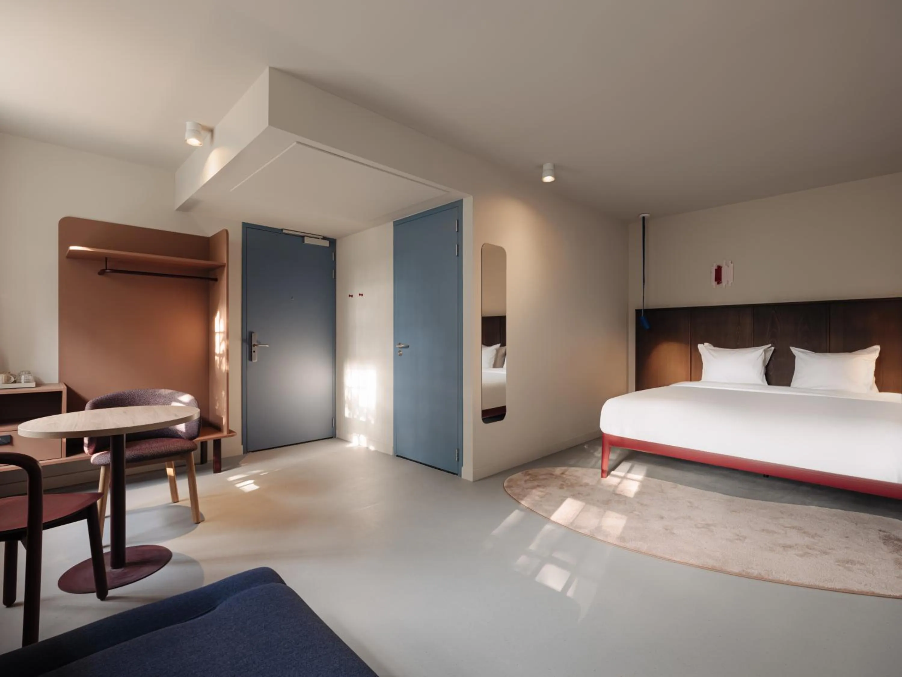 Bed in Conscious Hotel Oudegracht