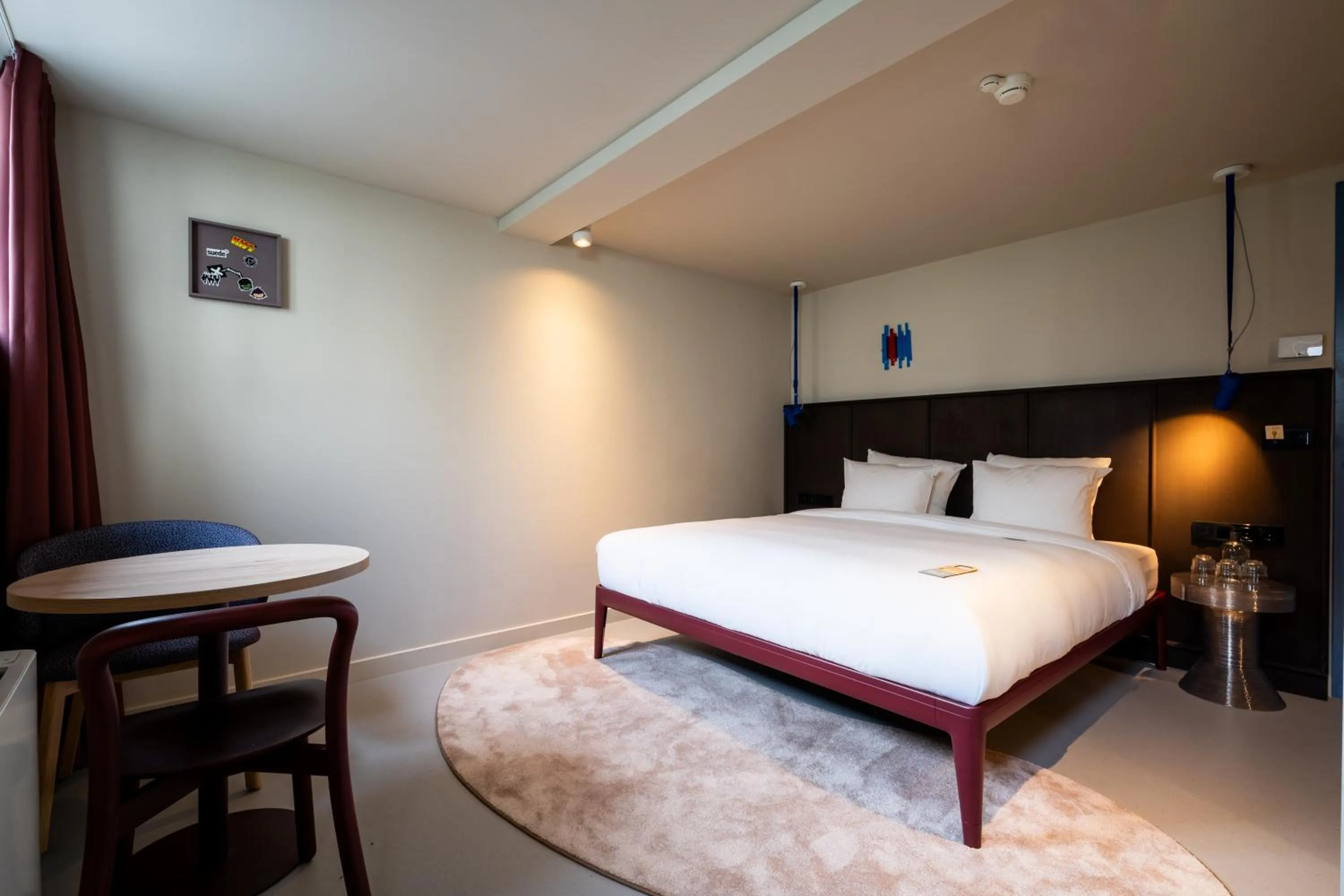 Bed in Conscious Hotel Oudegracht