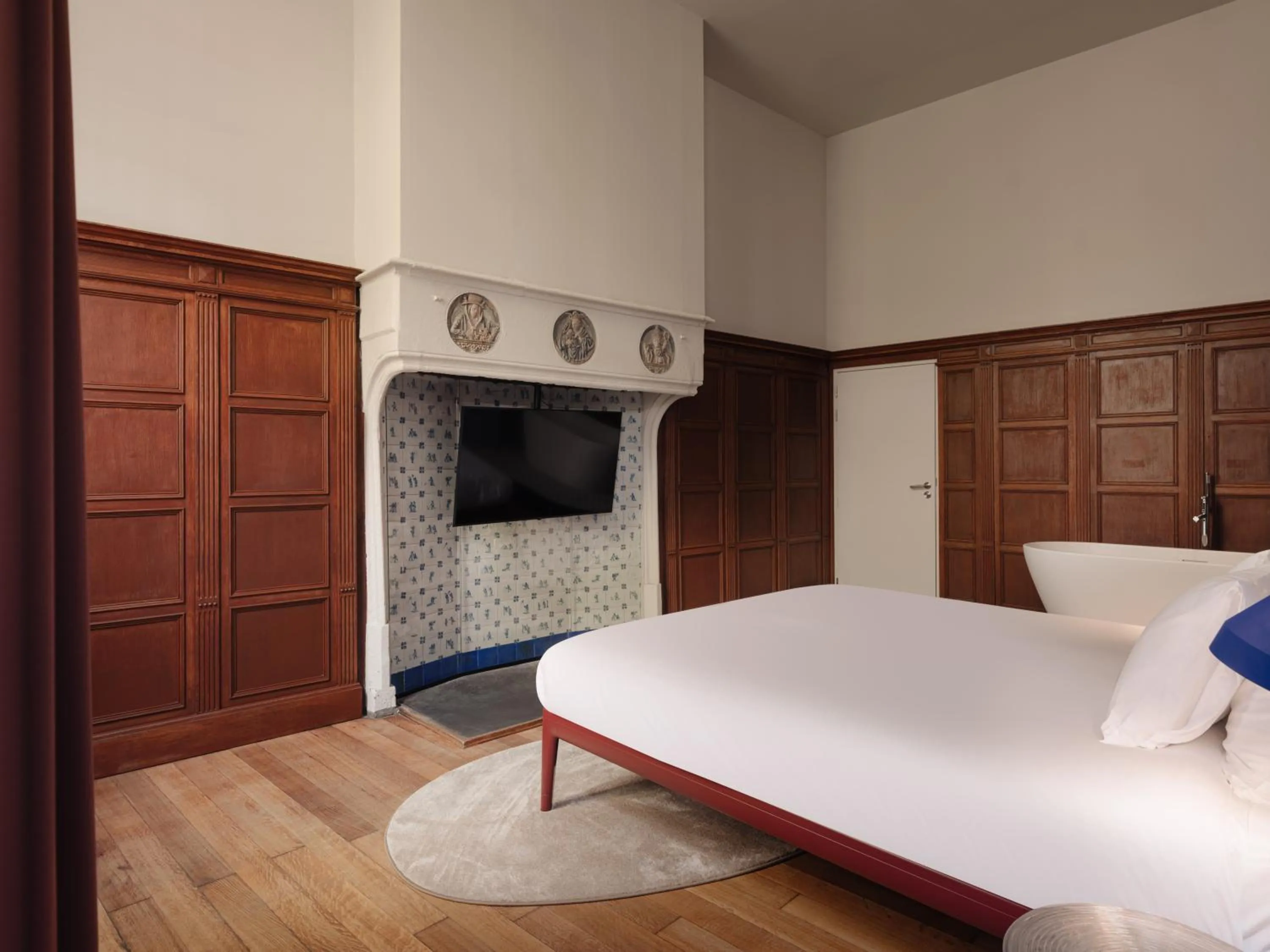 Bed in Conscious Hotel Oudegracht