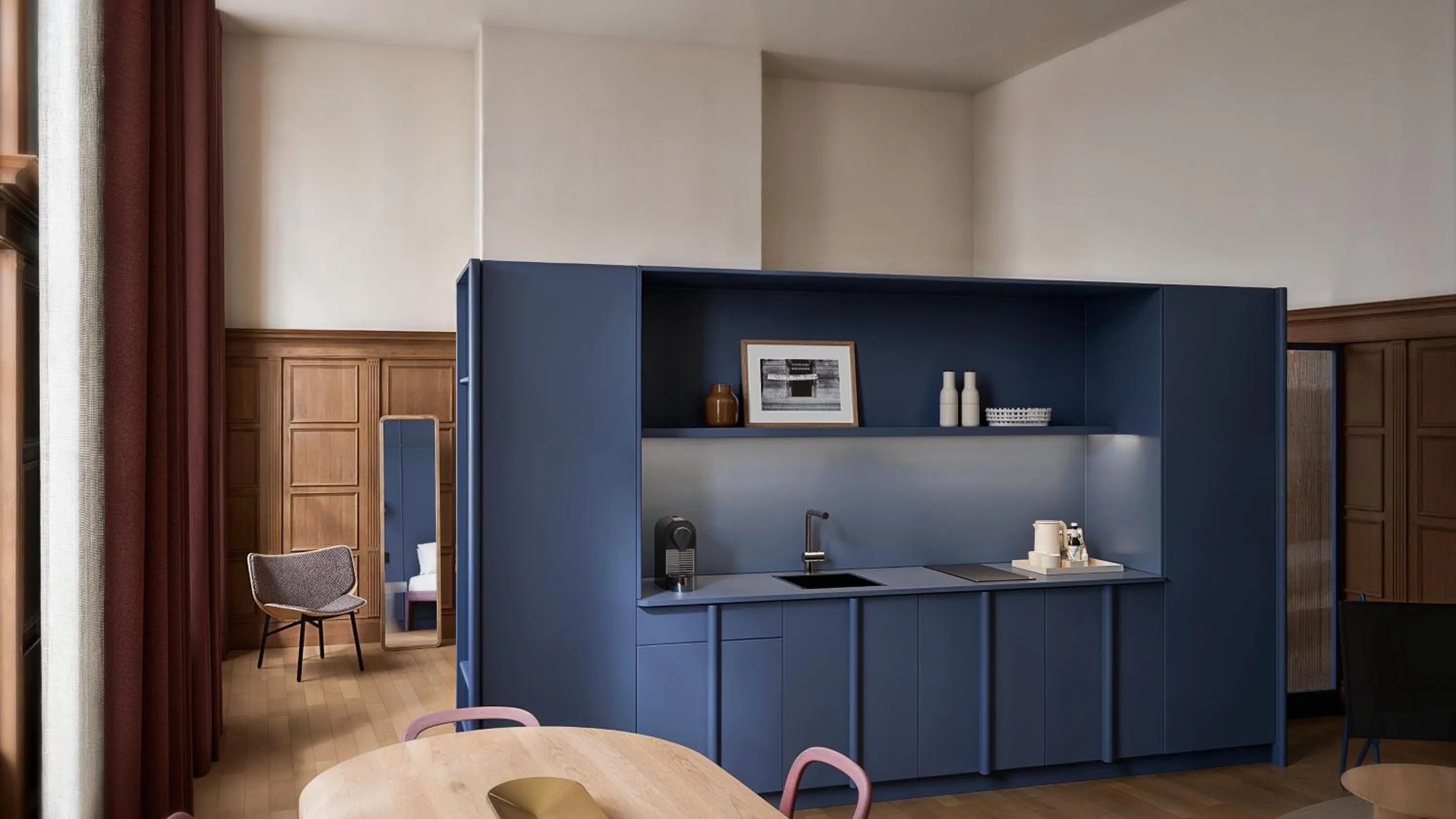 Kitchen or kitchenette in Conscious Hotel Oudegracht