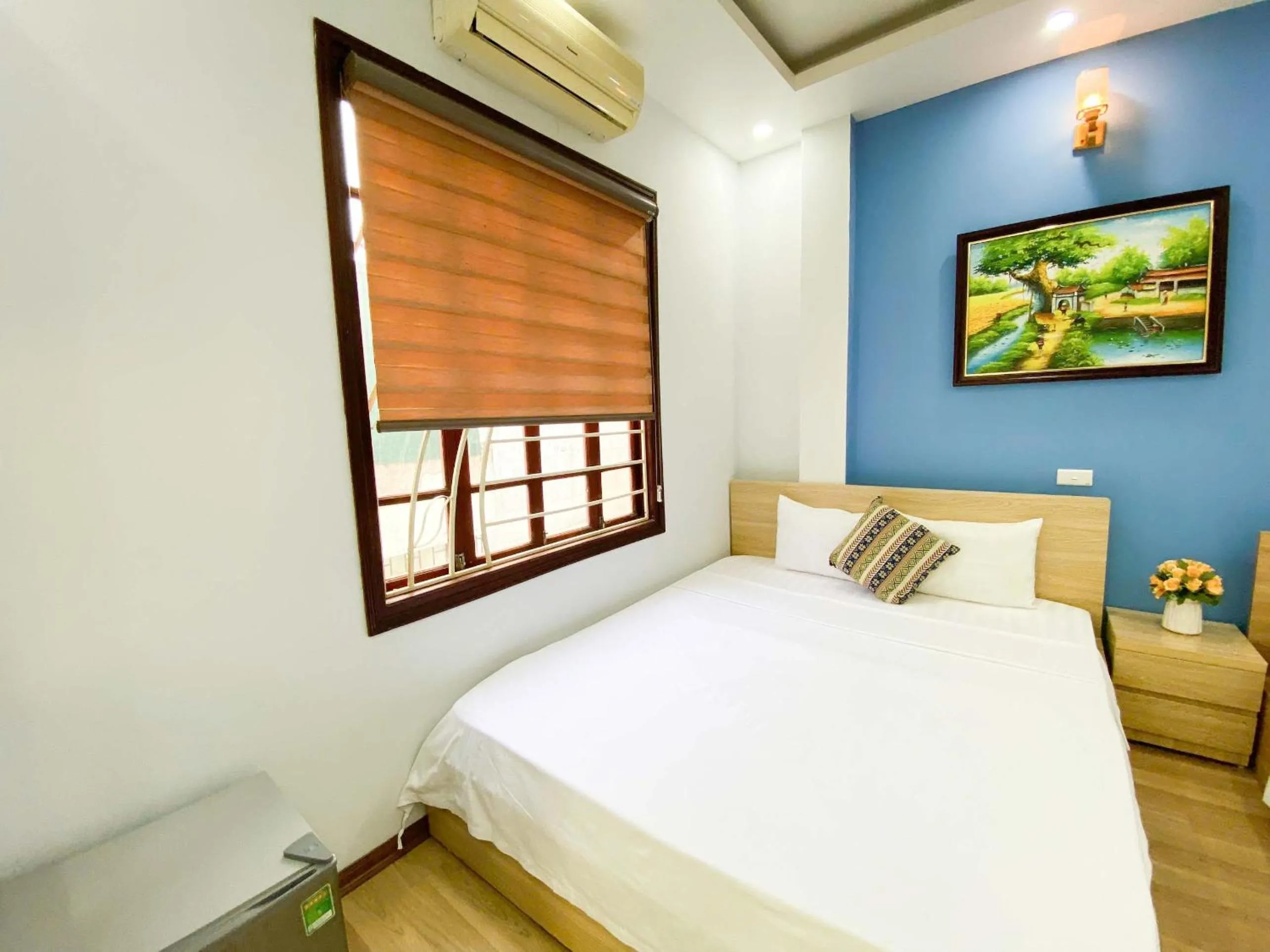 Bed in Eco Nest Apartment & Hotel Hai Bà Trưng