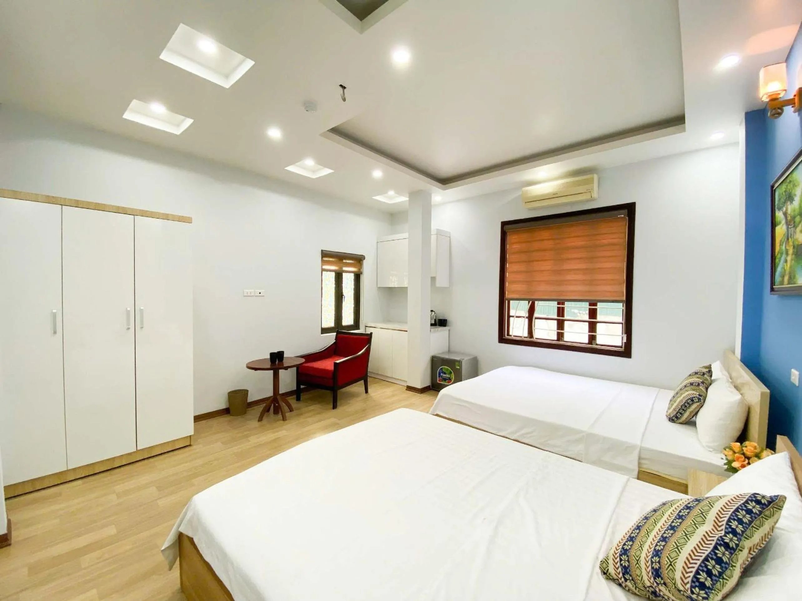 Bed in Eco Nest Apartment & Hotel Hai Bà Trưng