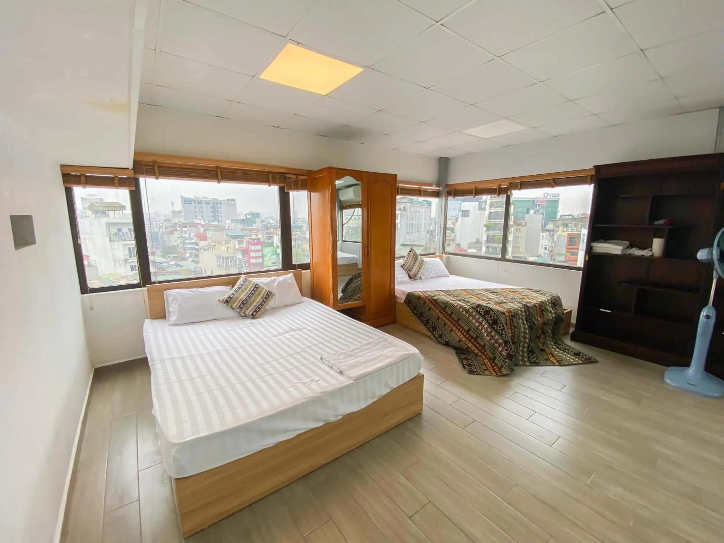Bed in Eco Nest Apartment & Hotel Hai Bà Trưng