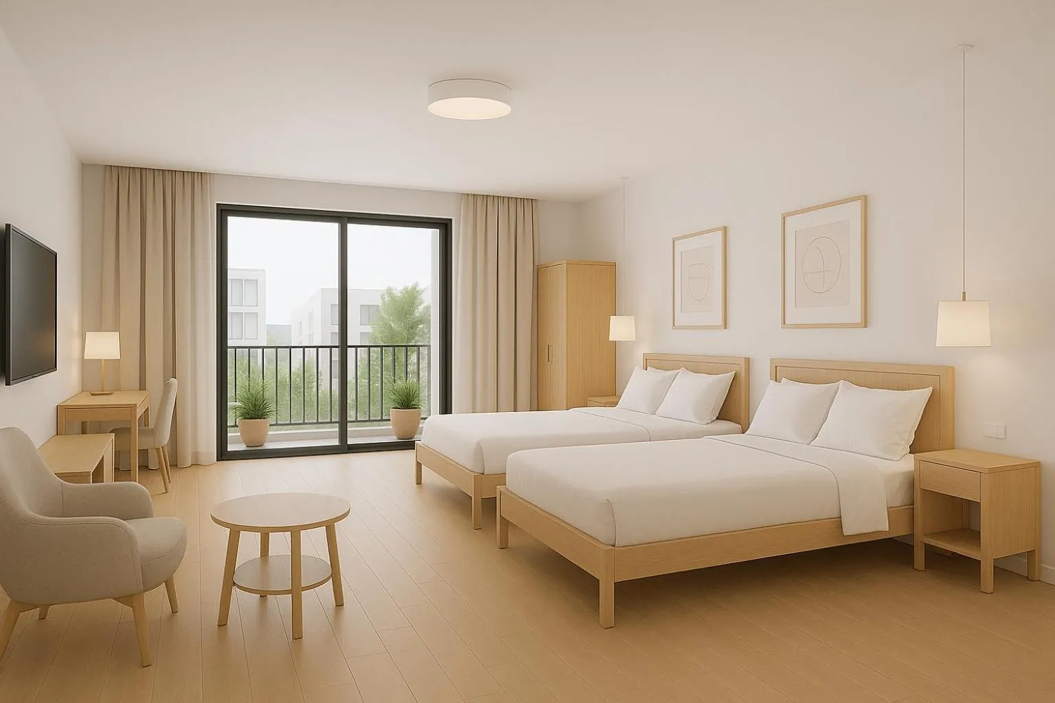 Bedroom, Bed in Eco Nest Apartment & Hotel Hai Bà Trưng
