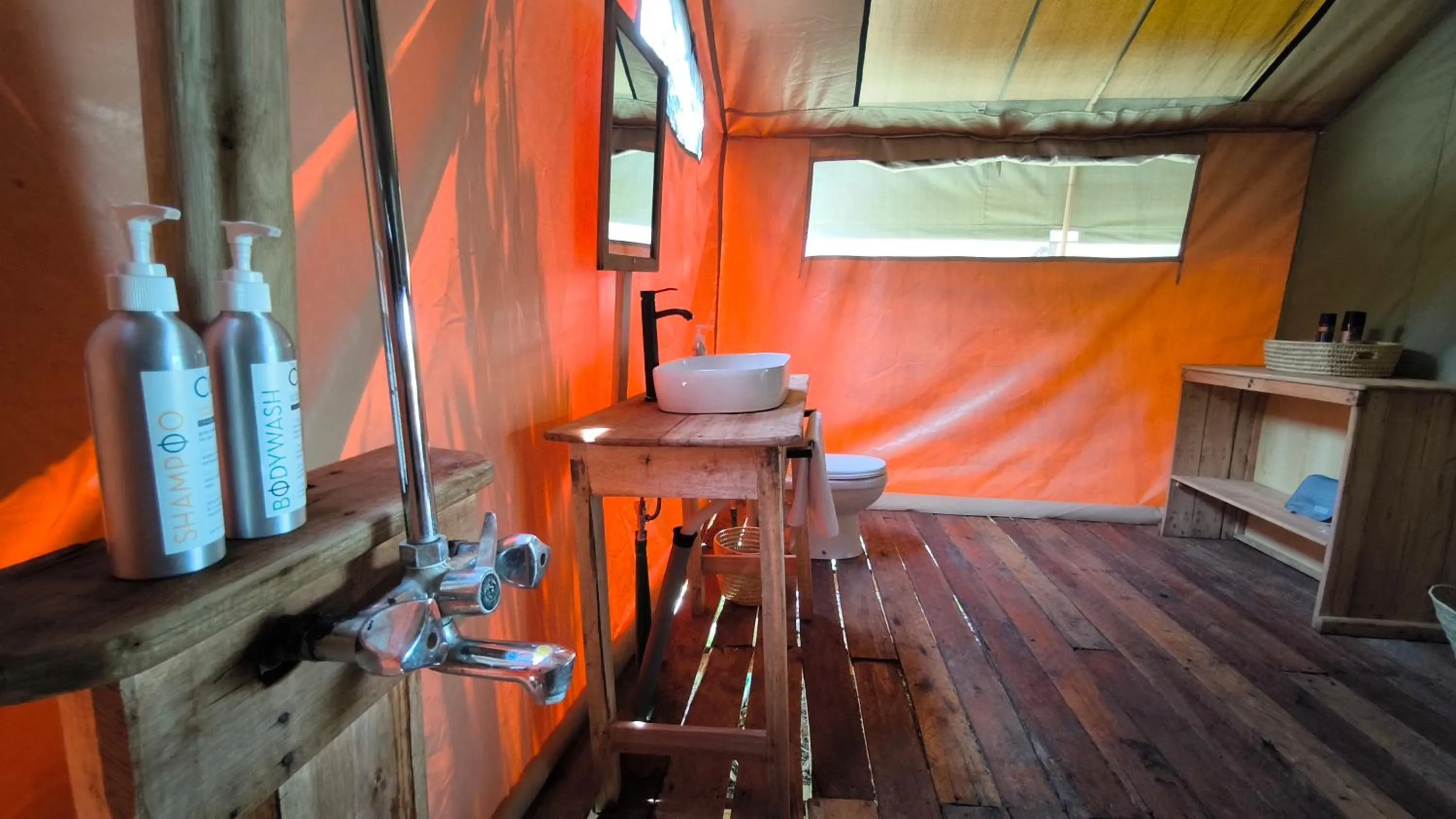 Toilet in Julia's River Camp