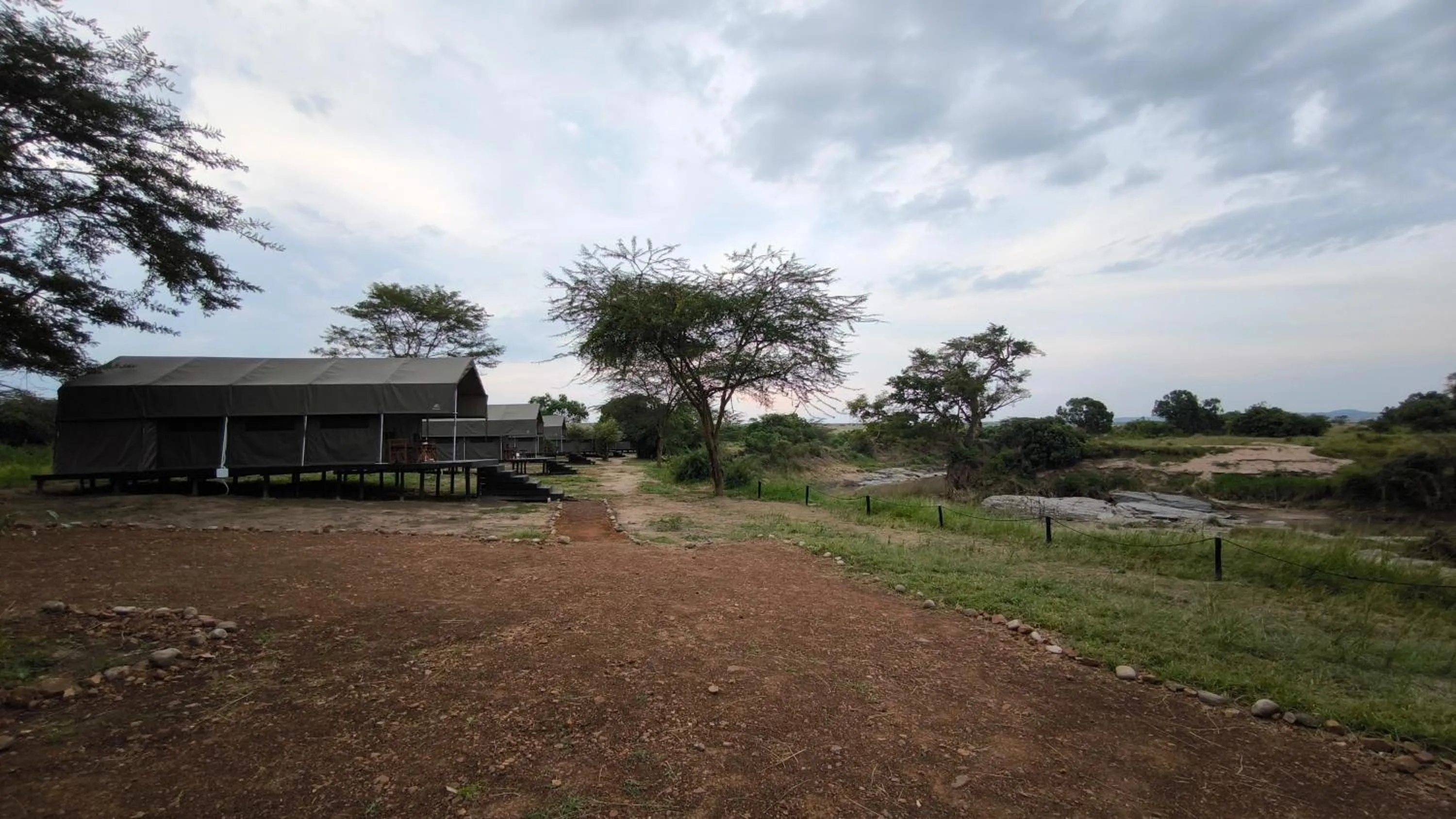 Off site in Julia's River Camp