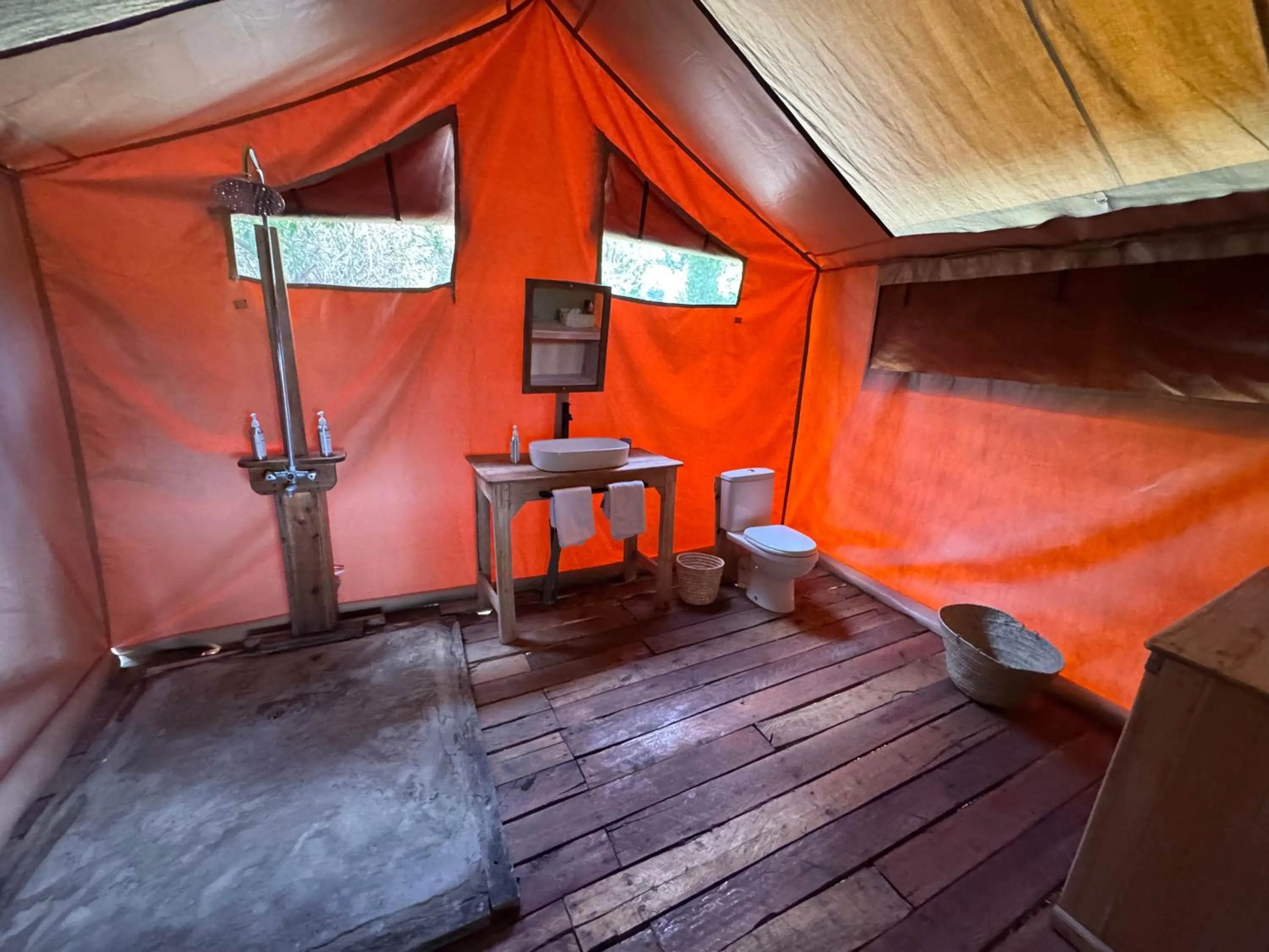 Toilet in Julia's River Camp