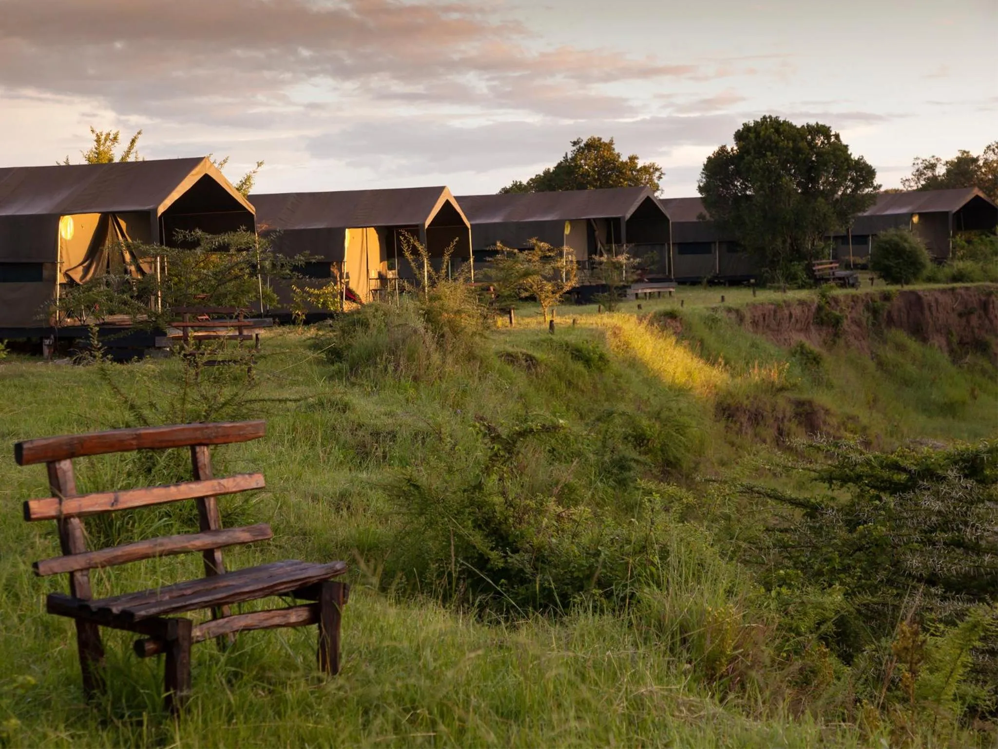 Off site in Julia's River Camp