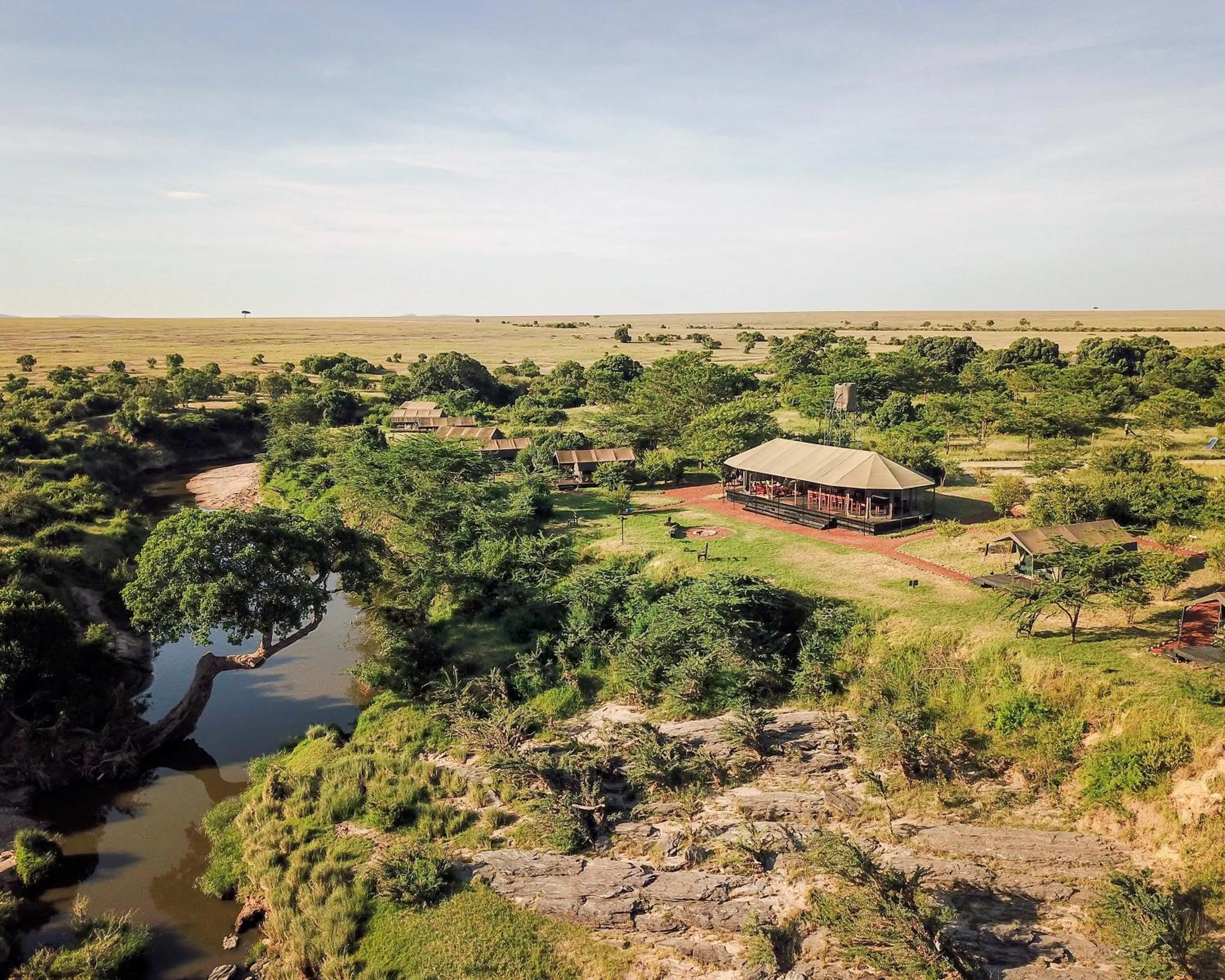 Natural landscape in Julia's River Camp