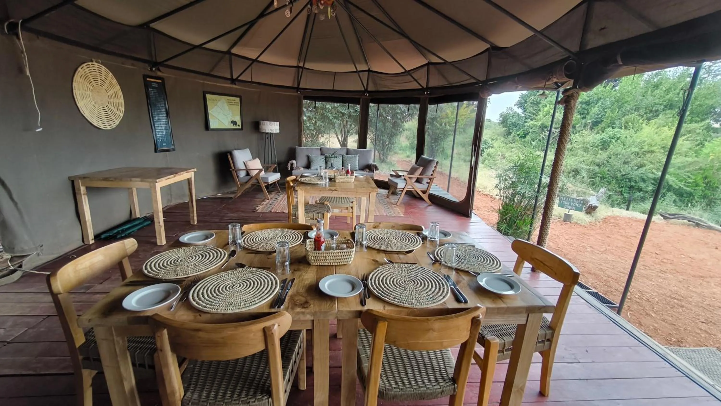 Property building in Julia's River Camp