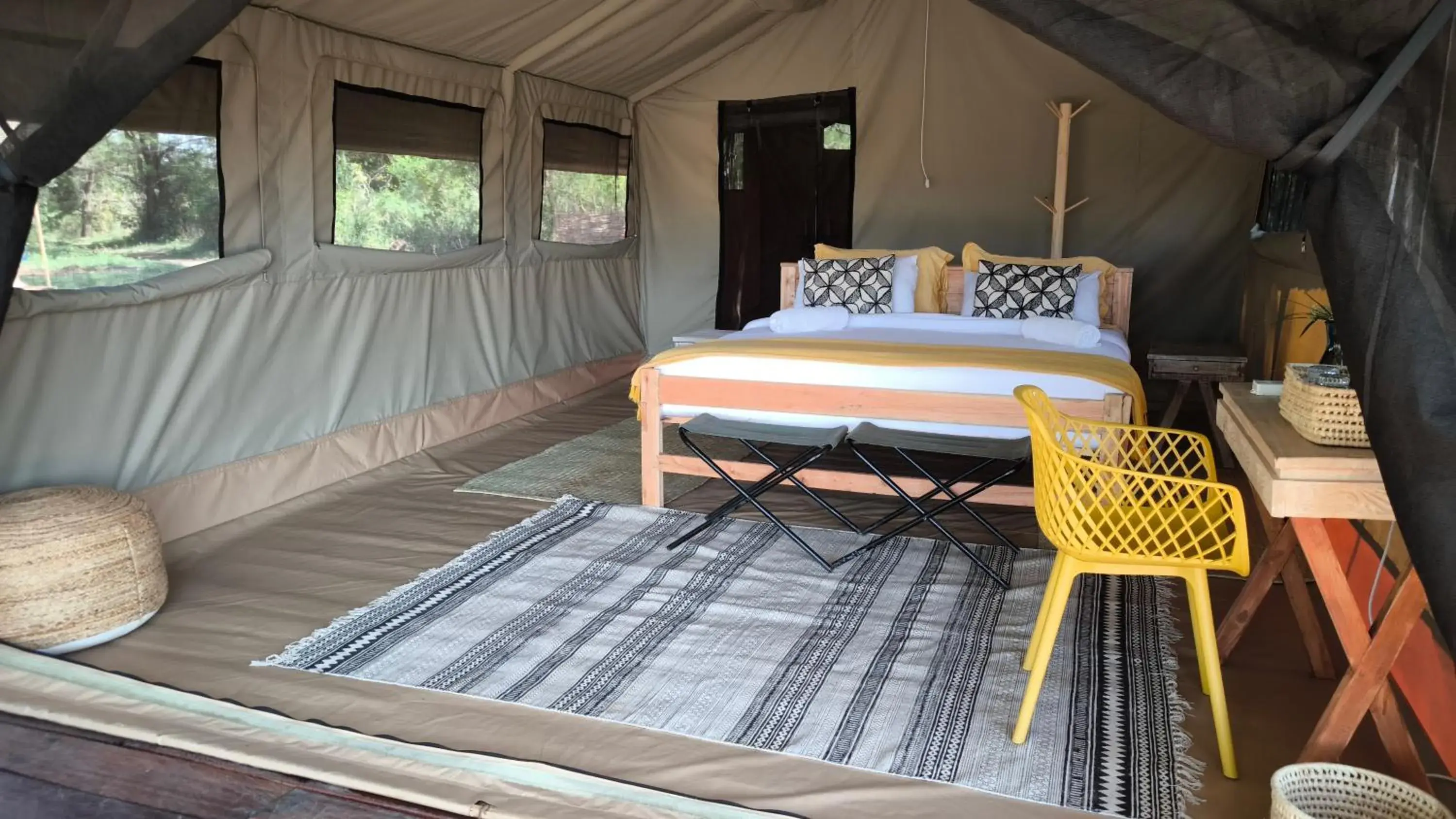 VIP Tent in Julia's River Camp VIP Tent in Julia's River Camp