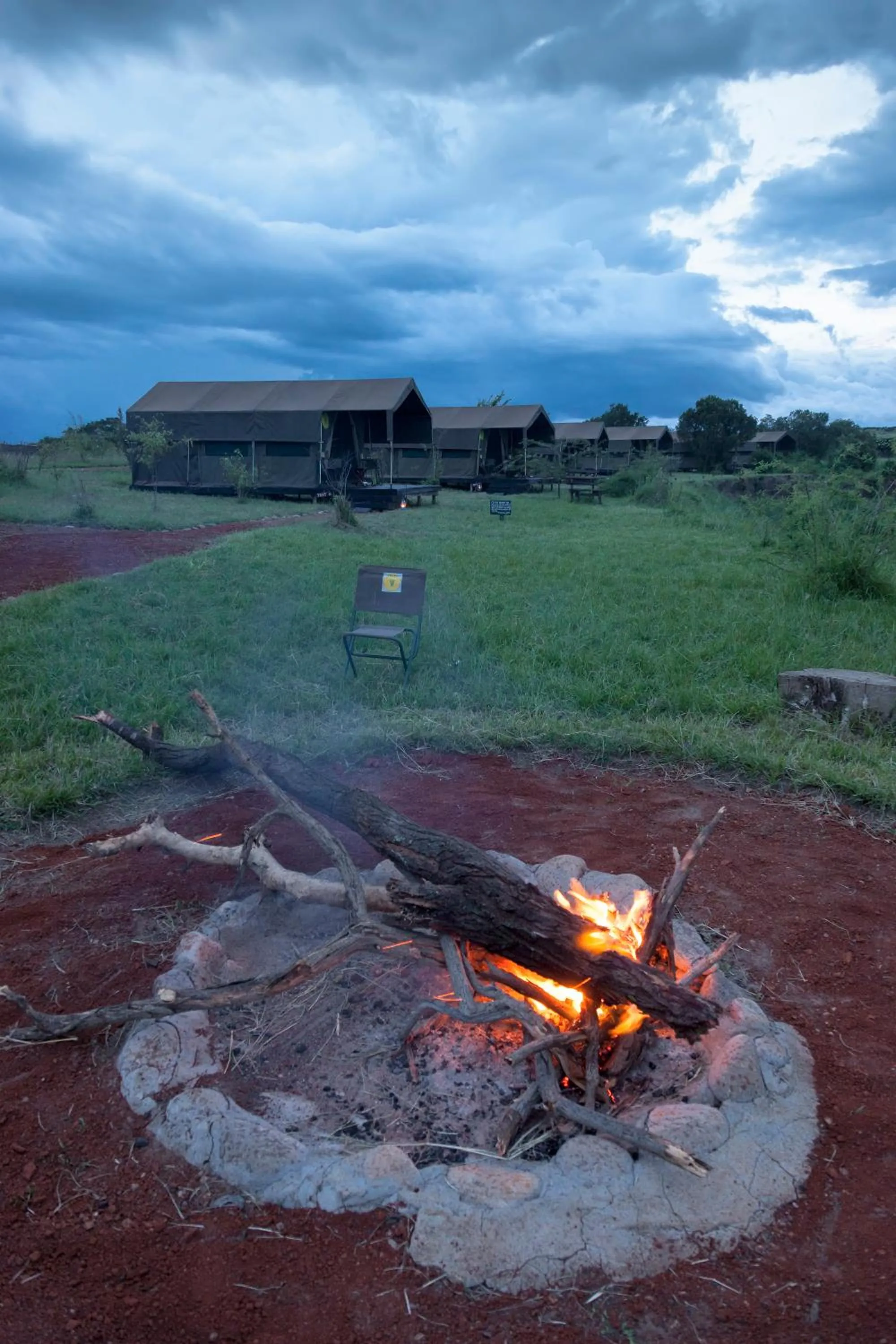 Patio in Julia's River Camp