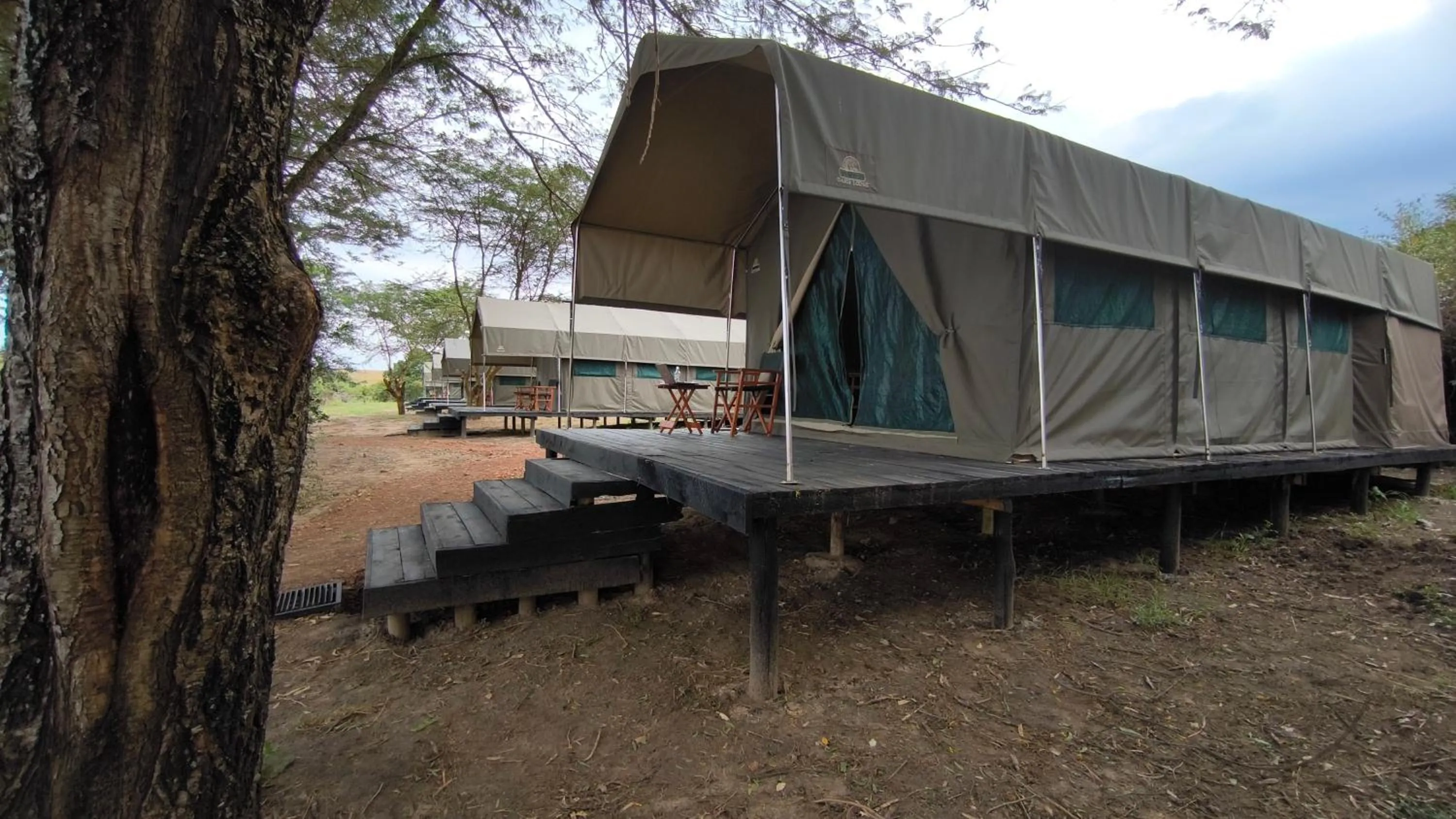 Off site in Julia's River Camp