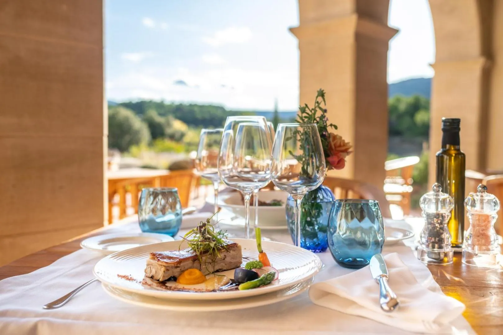 Food close-up in Hotel Mas de la Costa ****