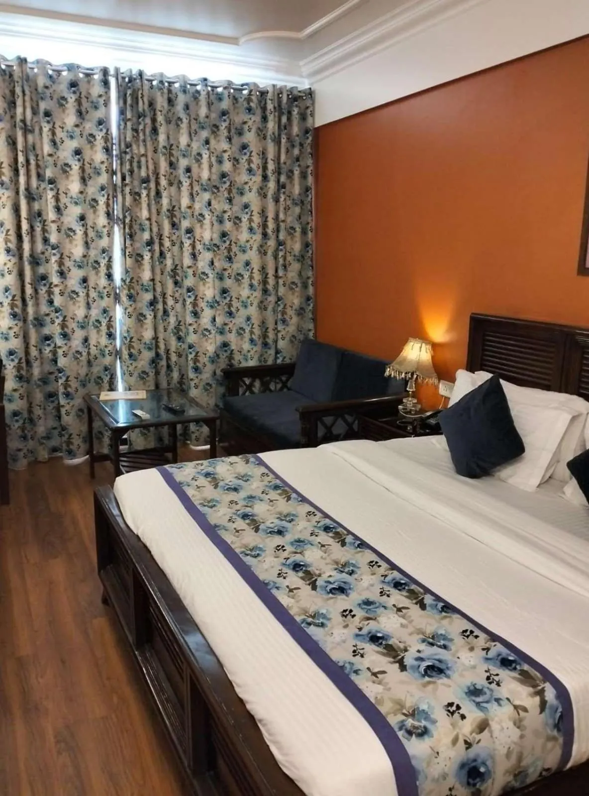 Bed in hotel Baljees Regency