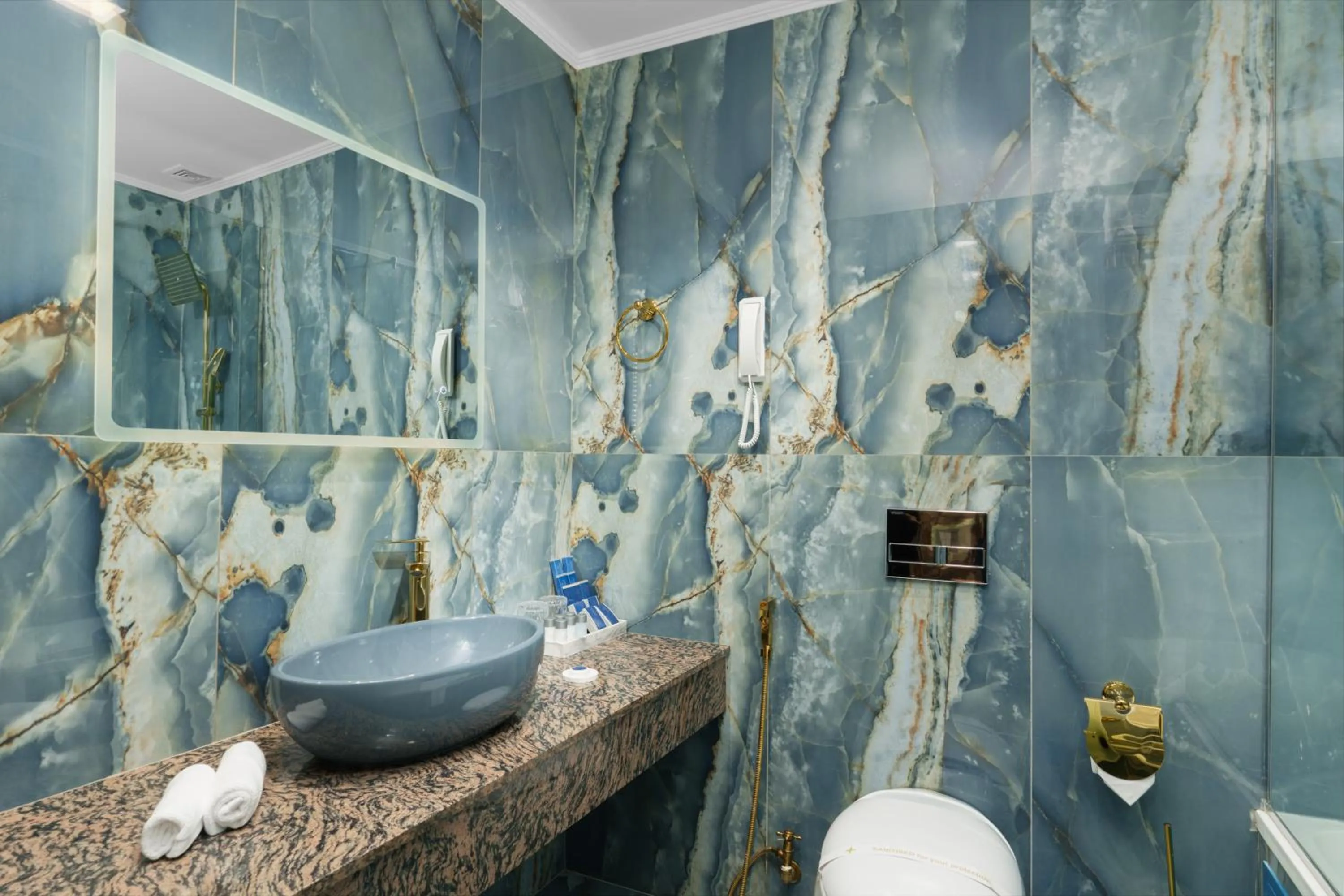 Bathroom in Carat Hotel Yerevan