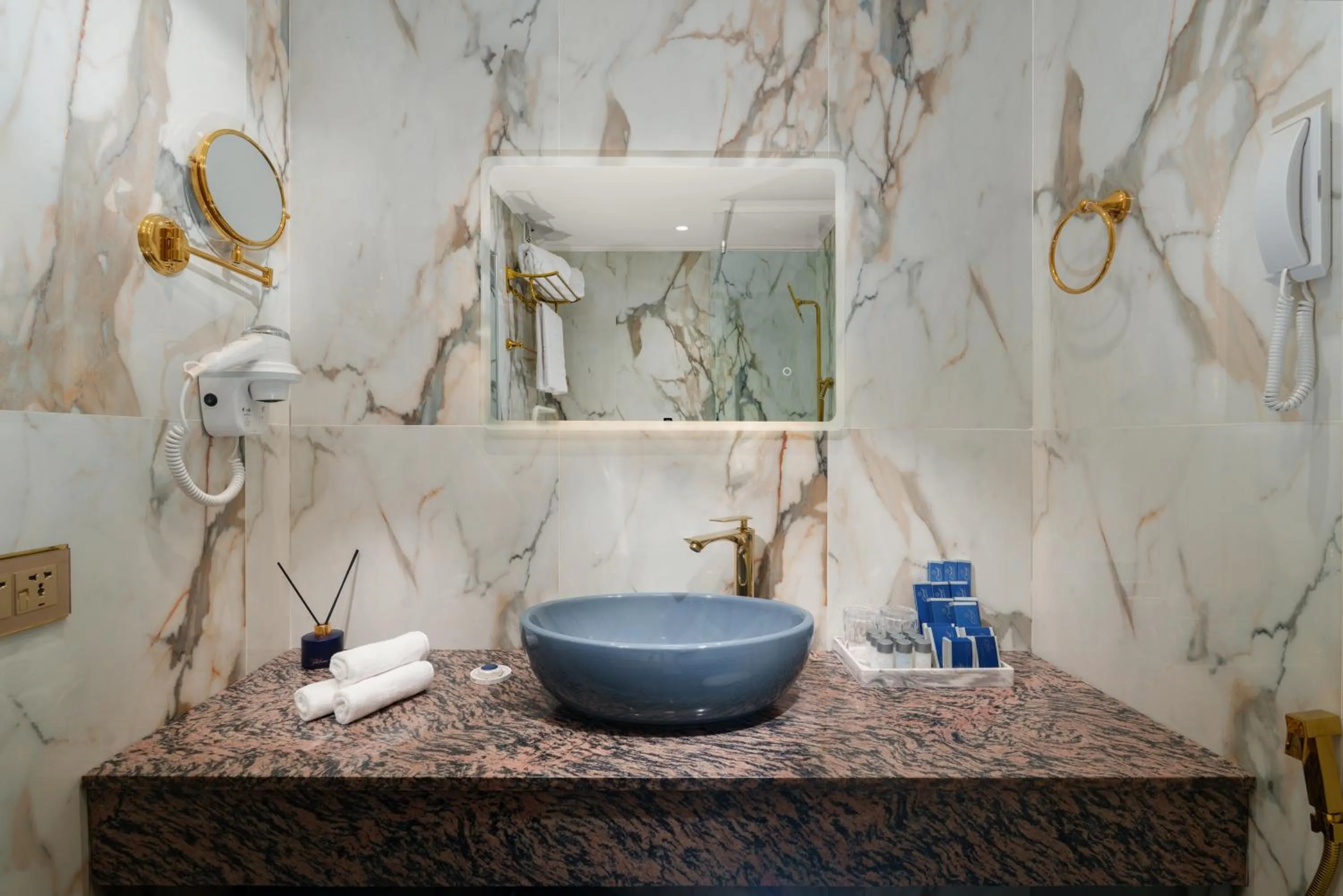 Toilet in Carat Hotel Yerevan