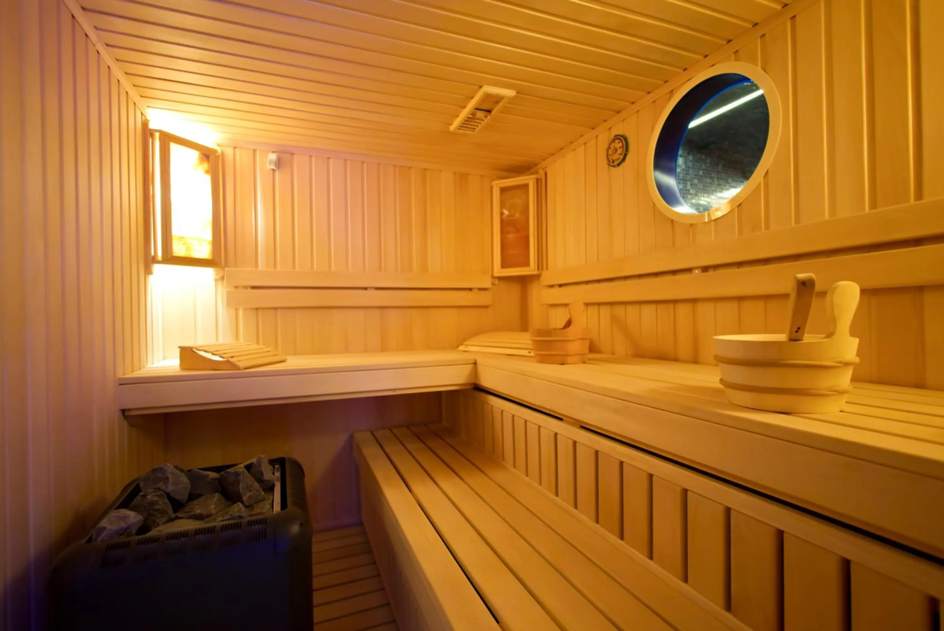 Sauna in Carat Hotel Yerevan