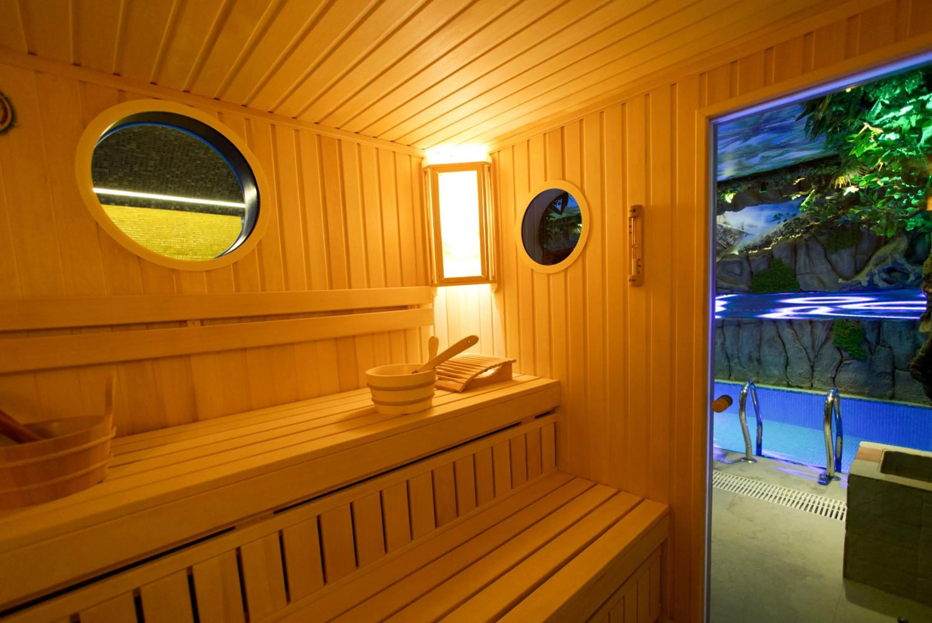Sauna in Carat Hotel Yerevan
