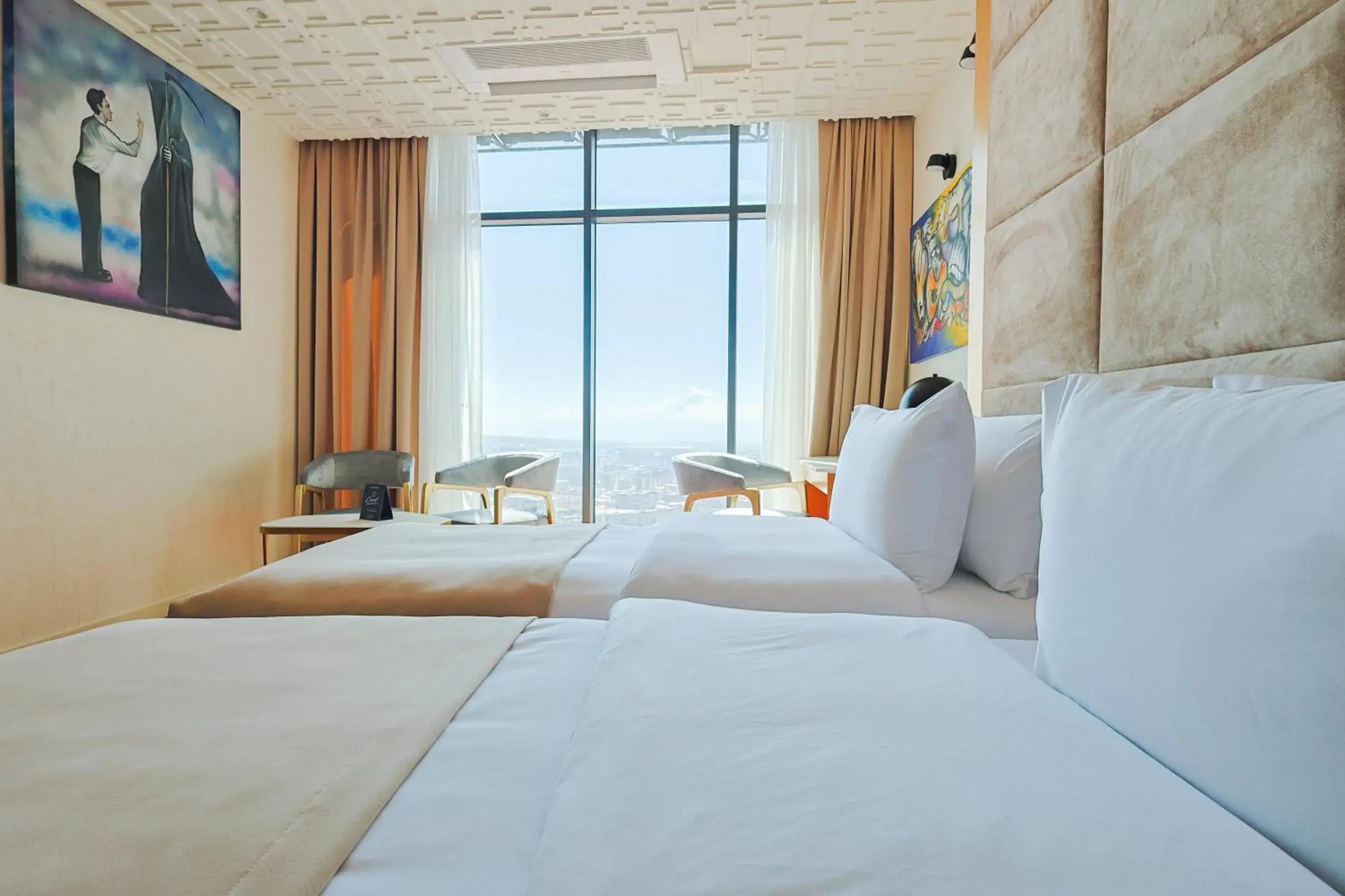 Bedroom, Bed in Carat Hotel Yerevan Bedroom, Bed in Carat Hotel Yerevan