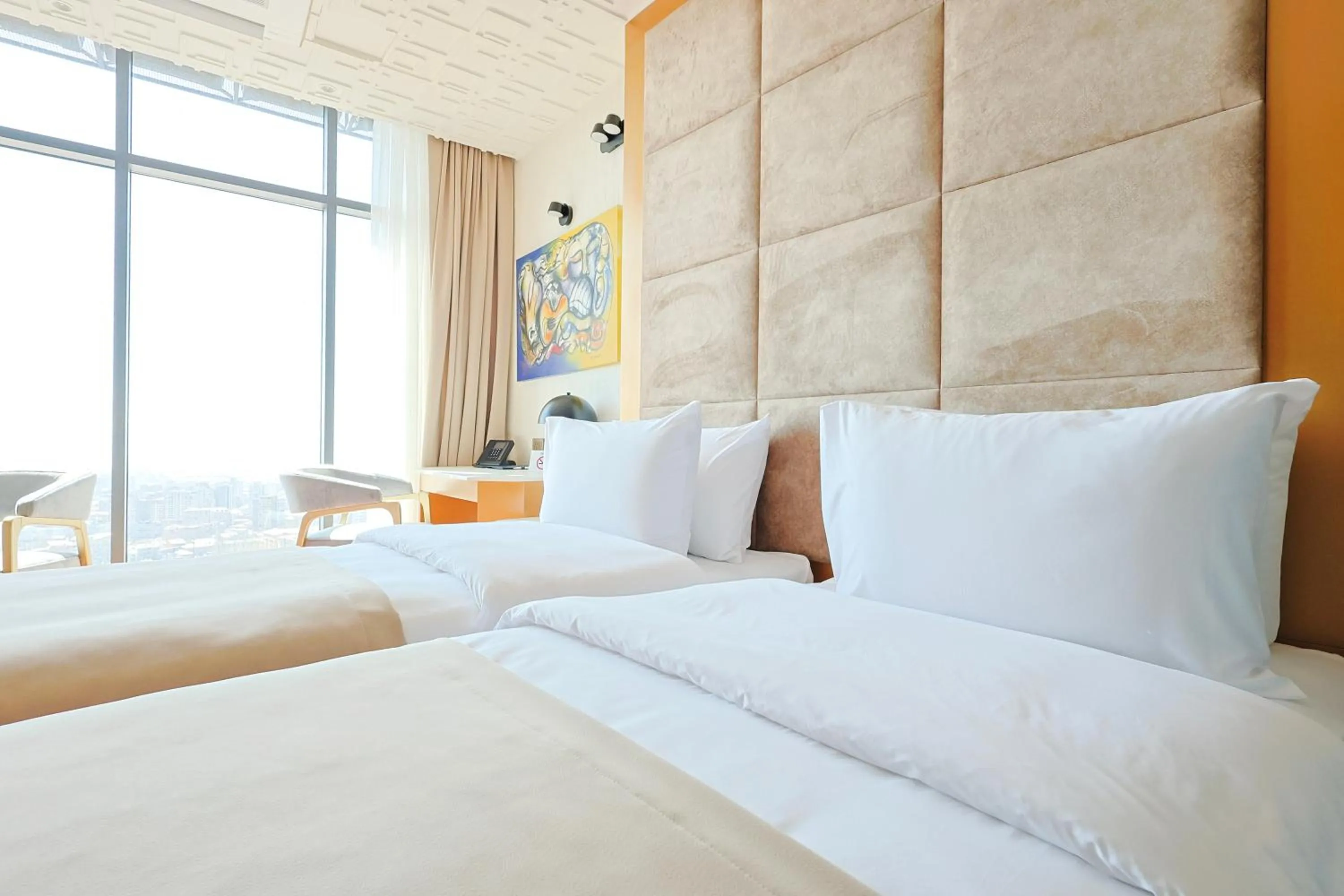 Bedroom, Bed in Carat Hotel Yerevan