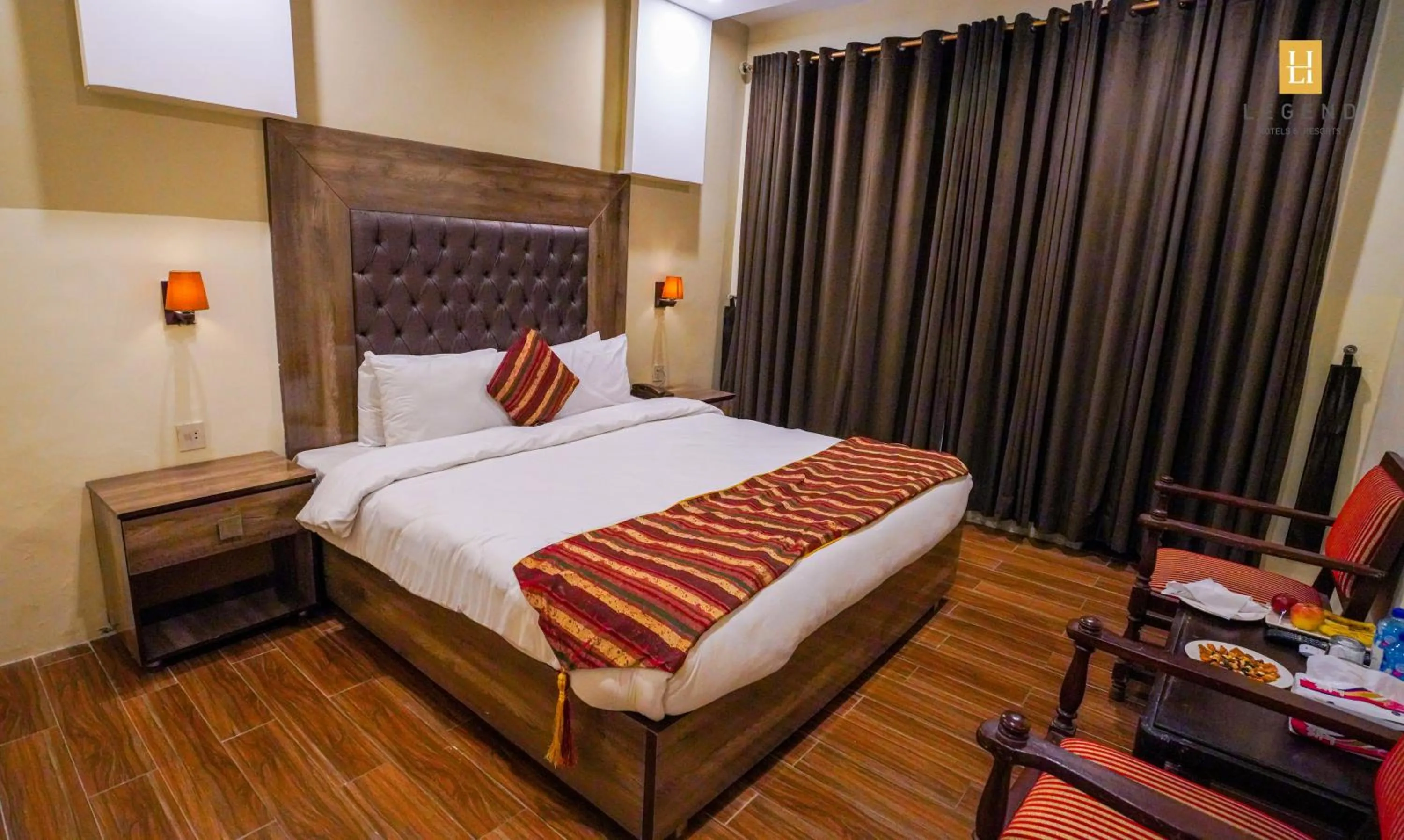 Bedroom, Bed in Legend Hotel Hunza